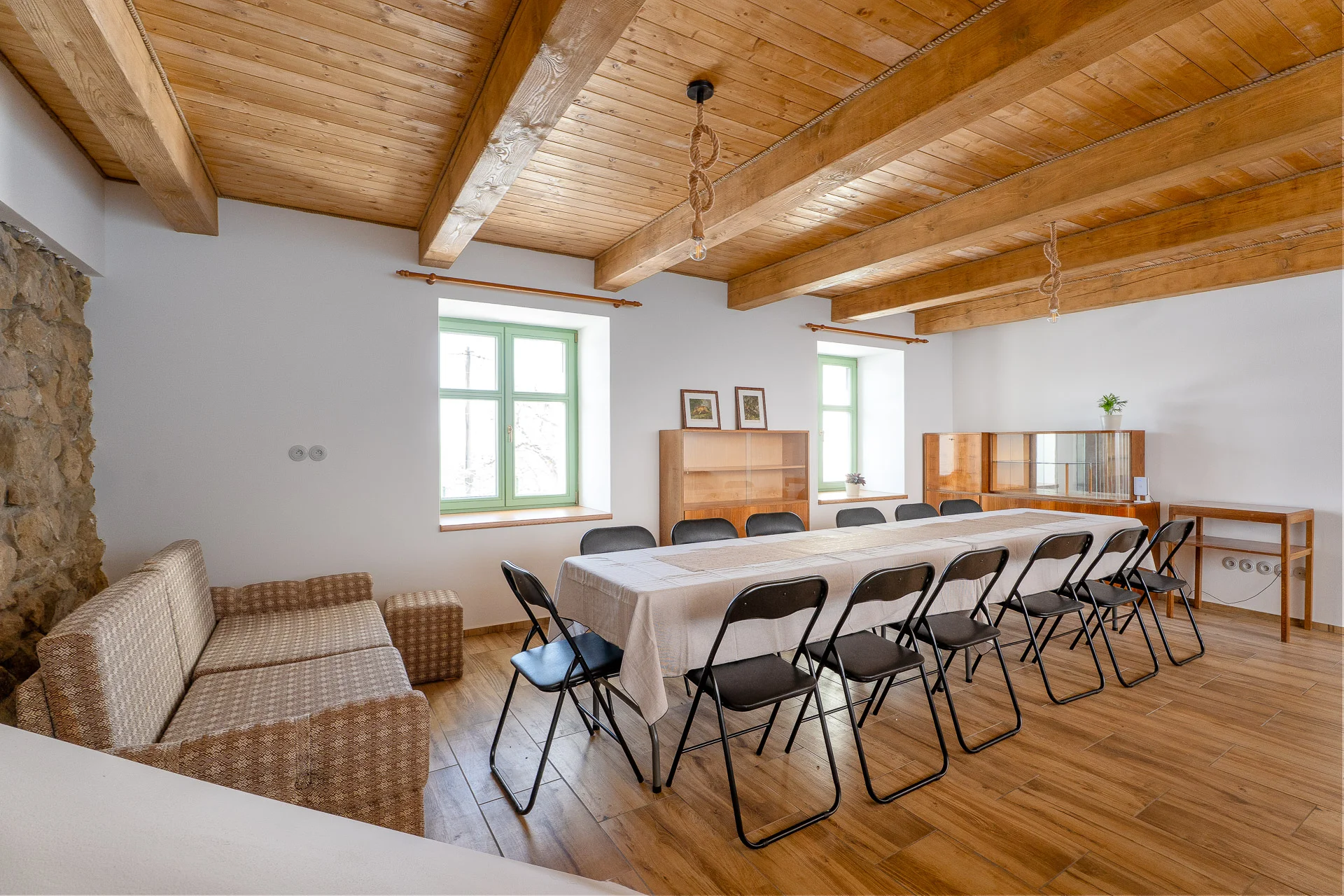 Útulné apartmány v chalupě ve Žďárských vrších s možností sauny