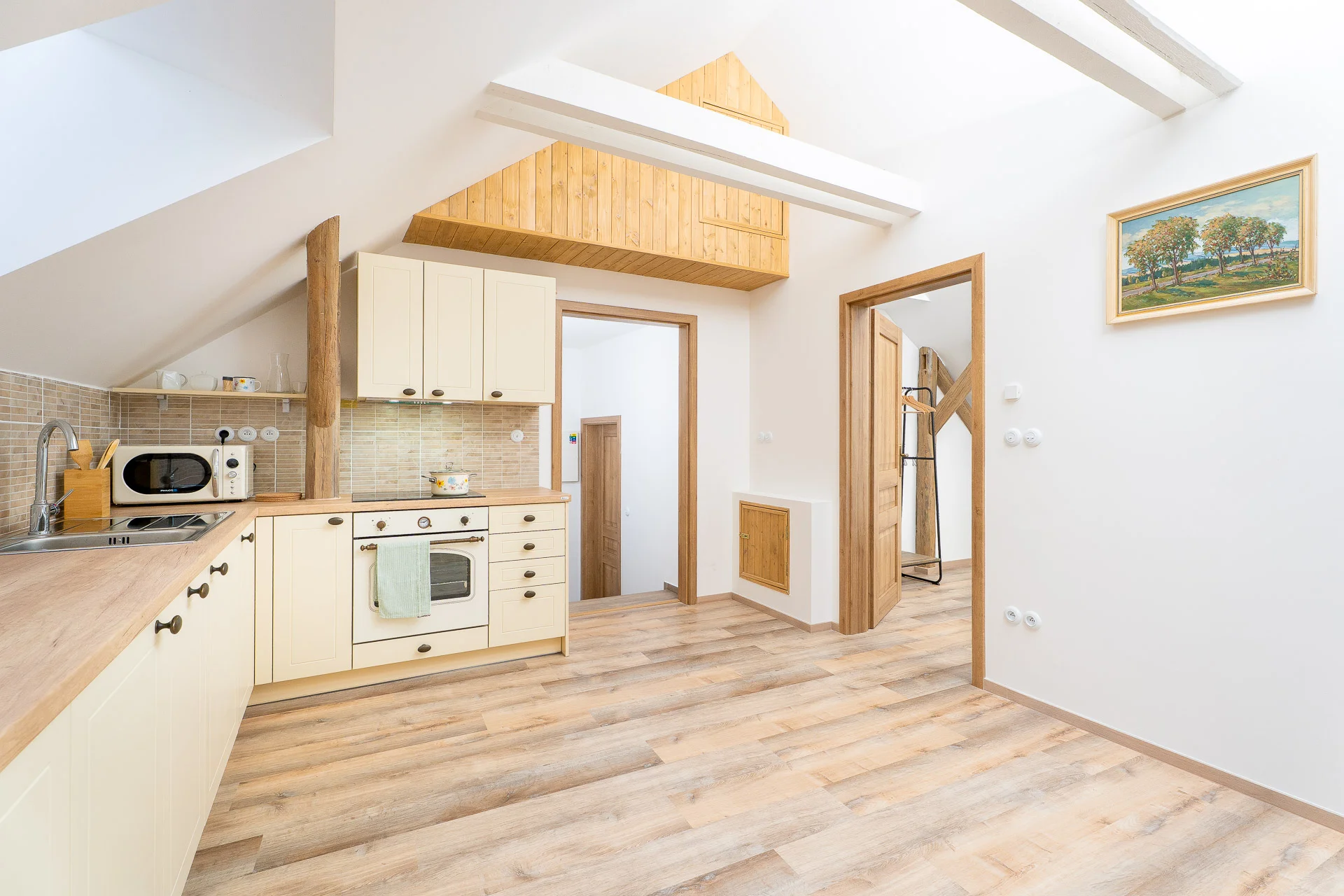 Útulné apartmány v chalupě ve Žďárských vrších s možností sauny