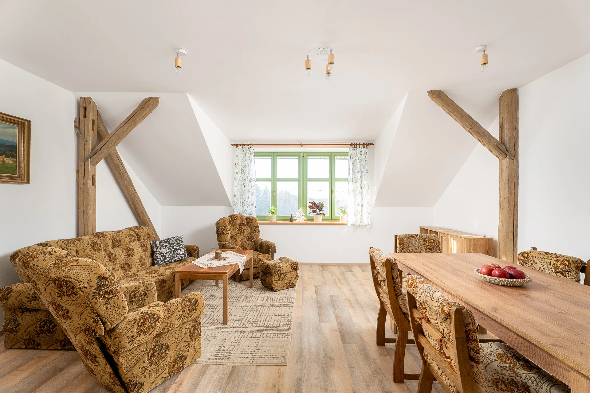 Útulné apartmány v chalupě ve Žďárských vrších s možností sauny