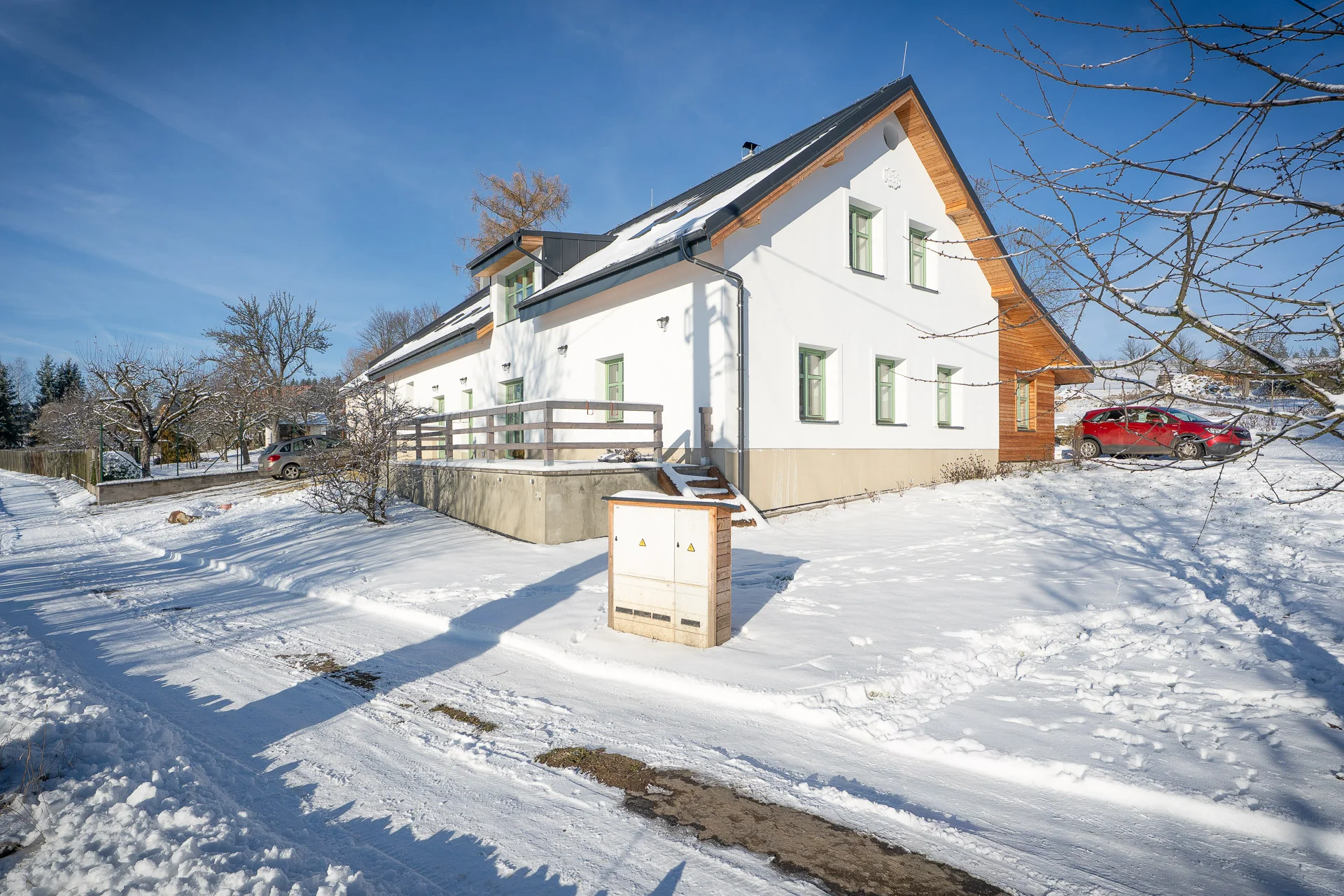 Útulné apartmány v chalupě ve Žďárských vrších s možností sauny