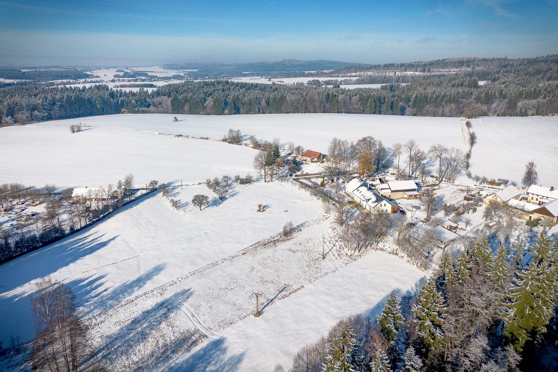 Útulné apartmány v chalupě ve Žďárských vrších s možností sauny