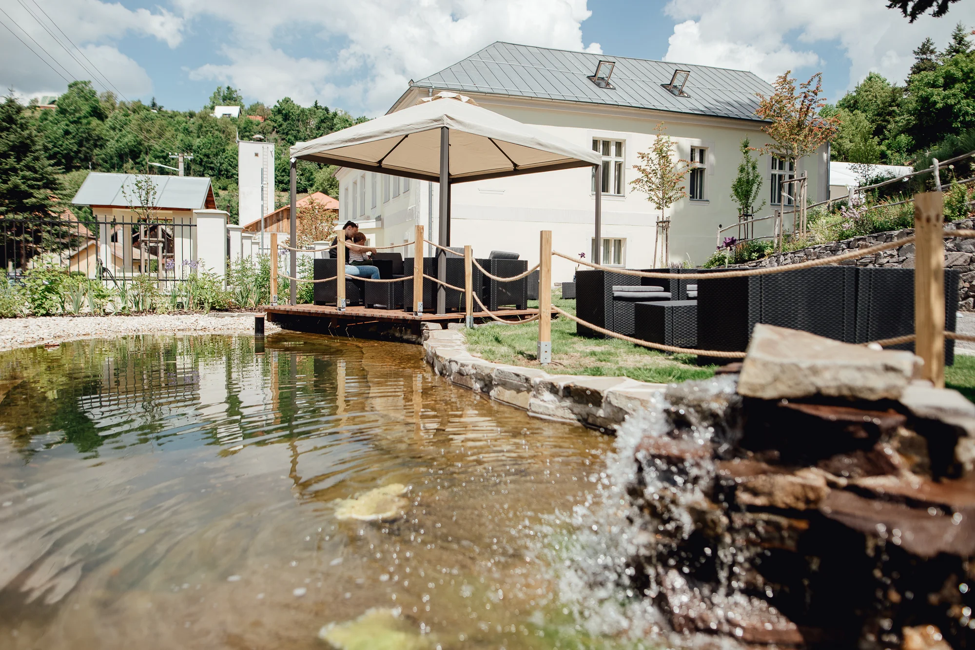 Pobyt uprostřed vesničky Štiavnické Bane se stravou i wellness