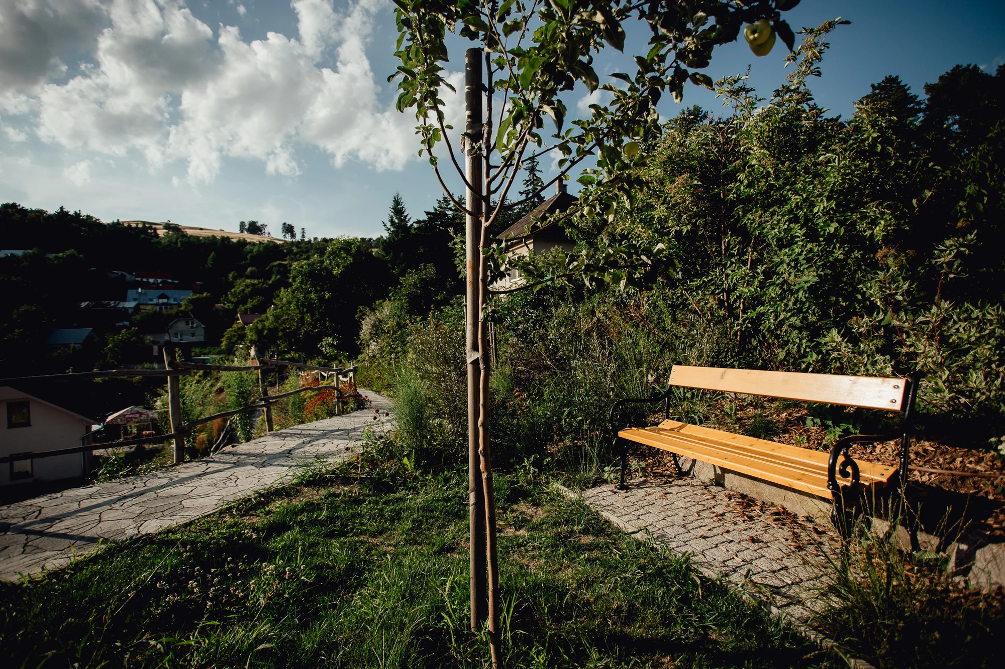 Pobyt uprostřed vesničky Štiavnické Bane se stravou i wellness