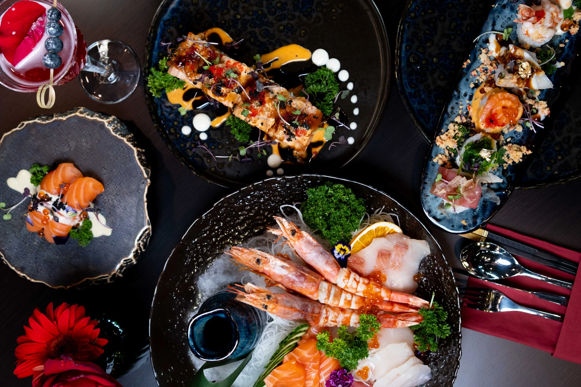 Otevřené vouchery v hodnotě 500-2000 Kč do moderní asijské fusion restaurace