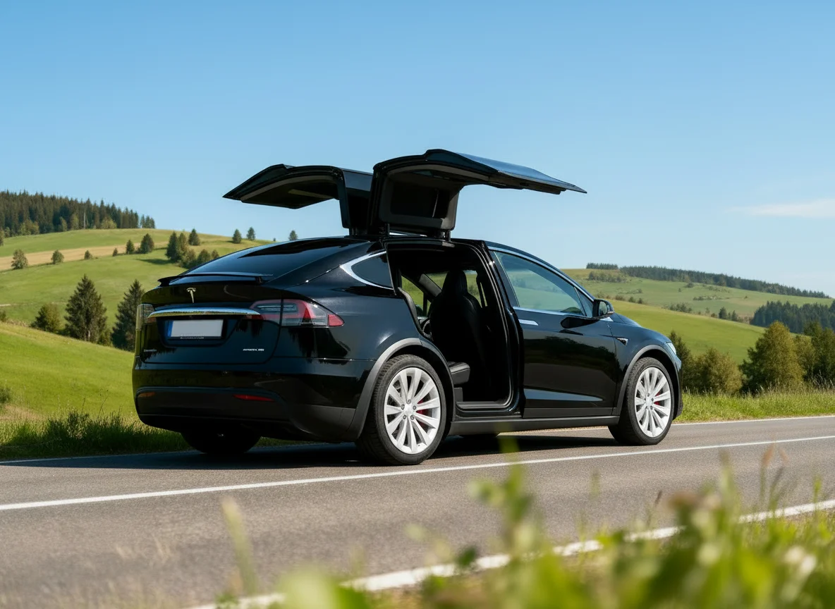 Zážitková jízda v nejluxusnější Tesle Model X: staňte se řidičem či spolujezdcem