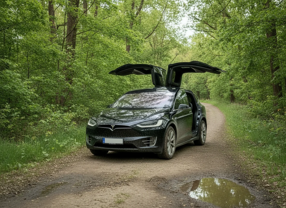 Zážitková jízda v nejluxusnější Tesle Model X: staňte se řidičem či spolujezdcem