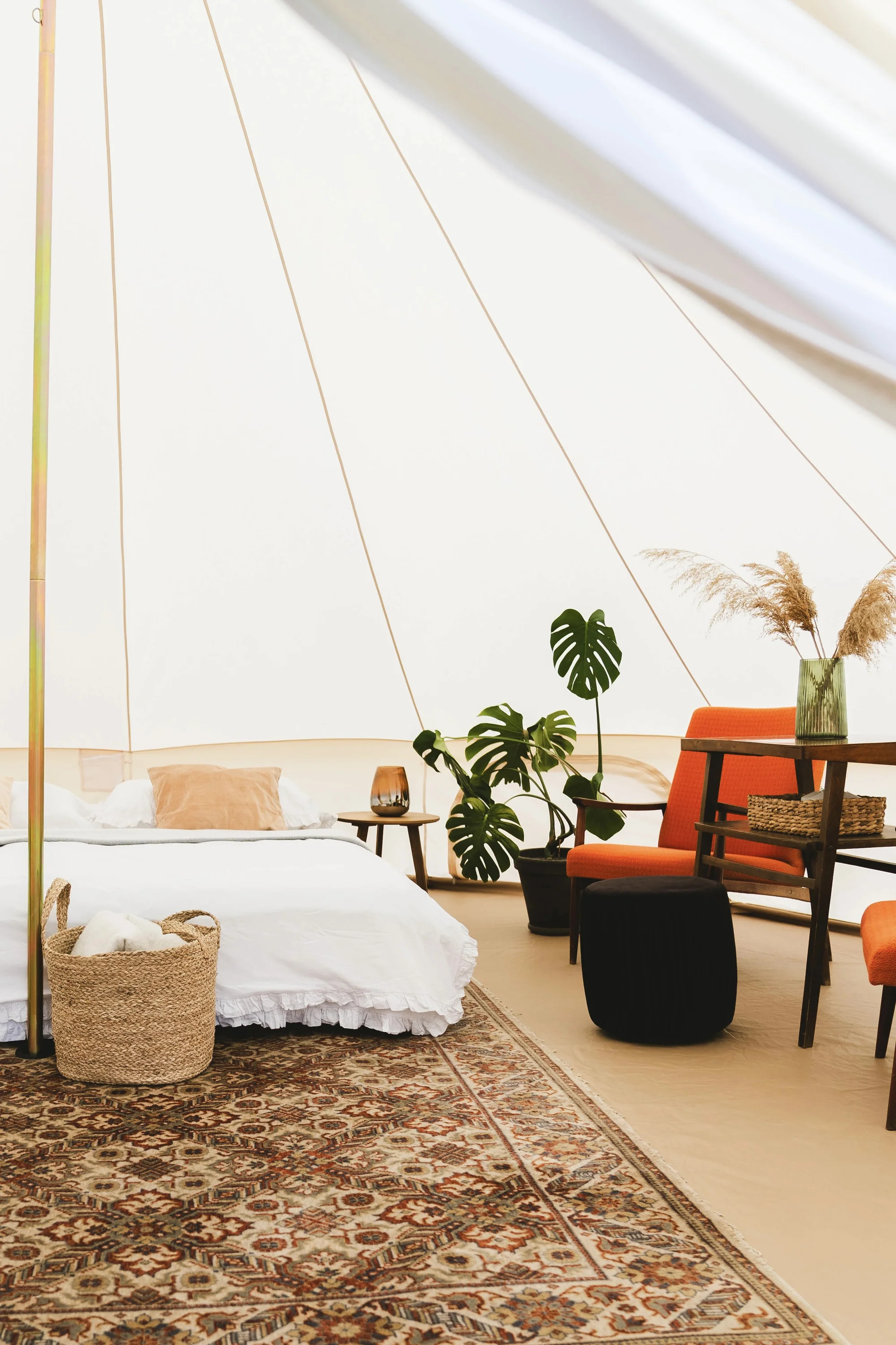 Glamping ve Velkých Pavlovicích přímo u vinice s výhledem na Pálavu