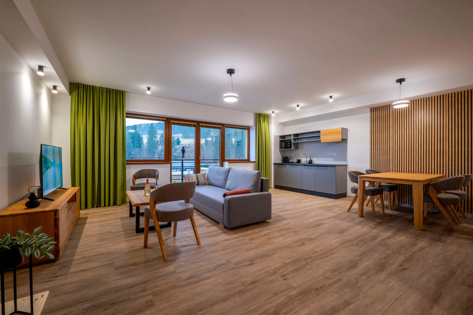 Stylové apartmány na Liptově: strava, výhled na hory i wellness v hobitích domečcích