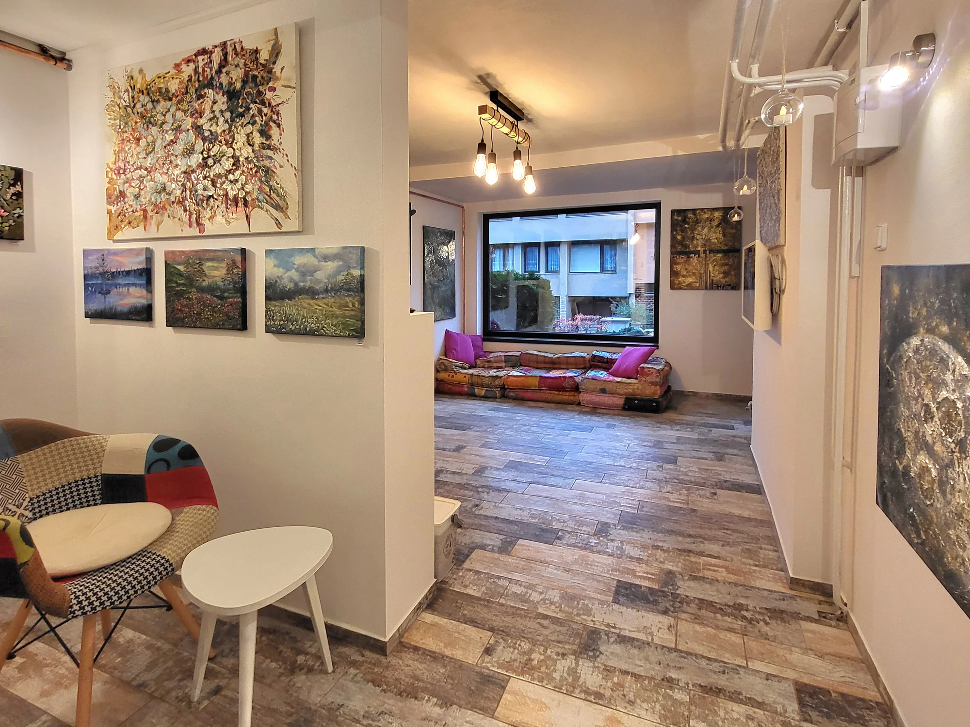 Individuální víkendový kurz olejomalby louky: pro 1-2 děti nebo dospělé