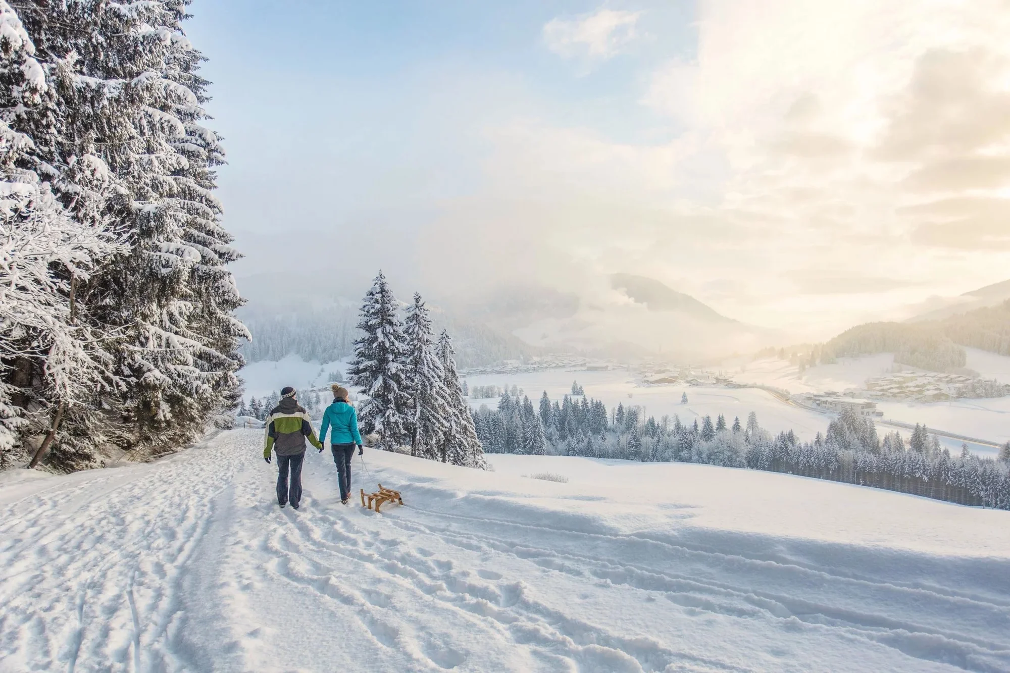 Tyrolsko ve vší nádheře: hotel se stravou a neomezeným wellness, přímo na sjezdovce