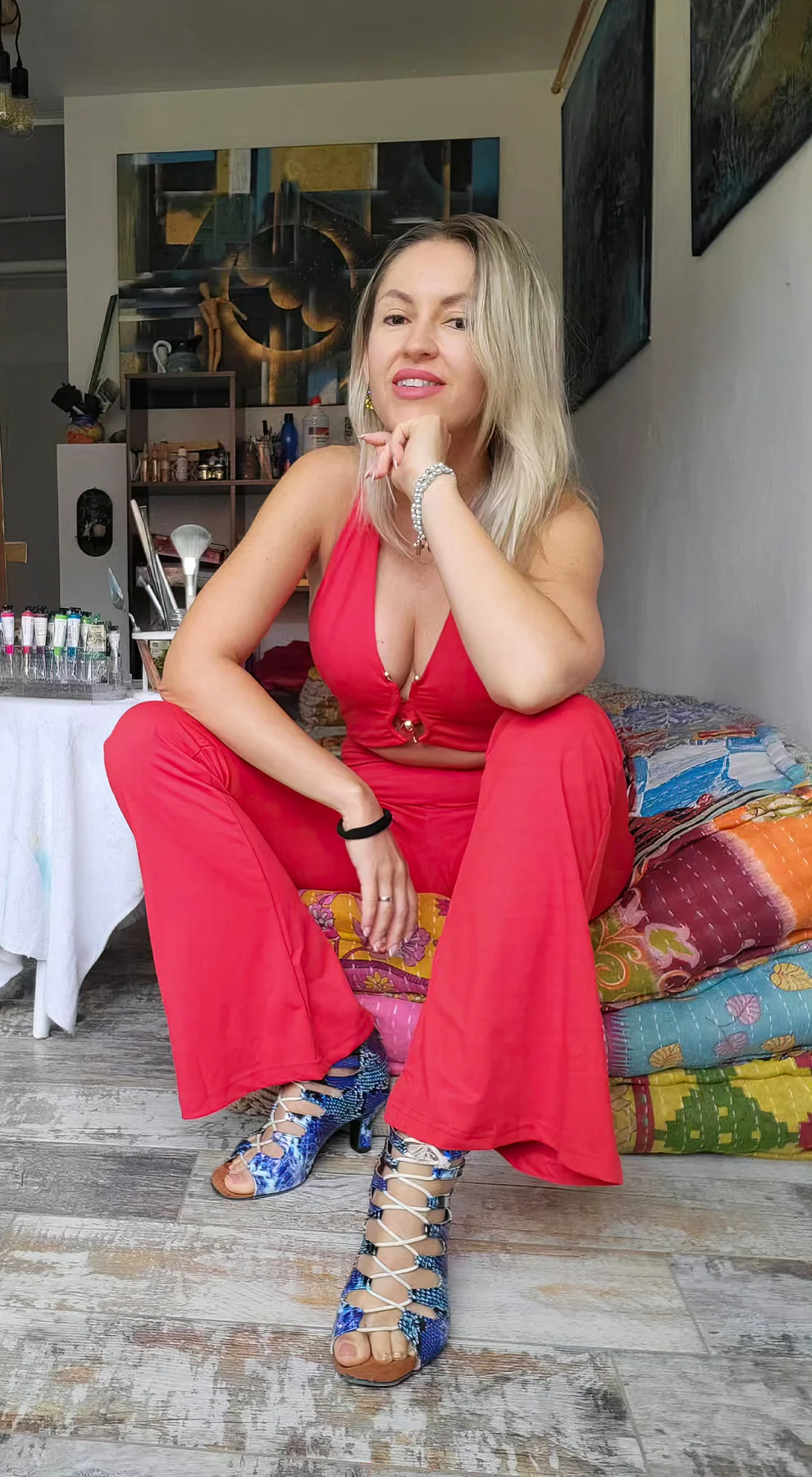 Individuální víkendový kurz olejomalby louky: pro 1-2 děti nebo dospělé