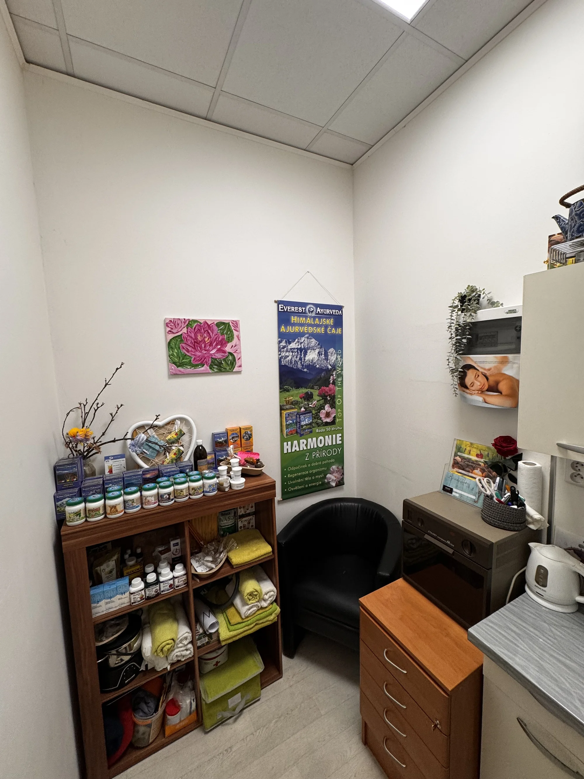 Masáž zad nebo celotělová, reflexní terapie nohou i lávové kameny