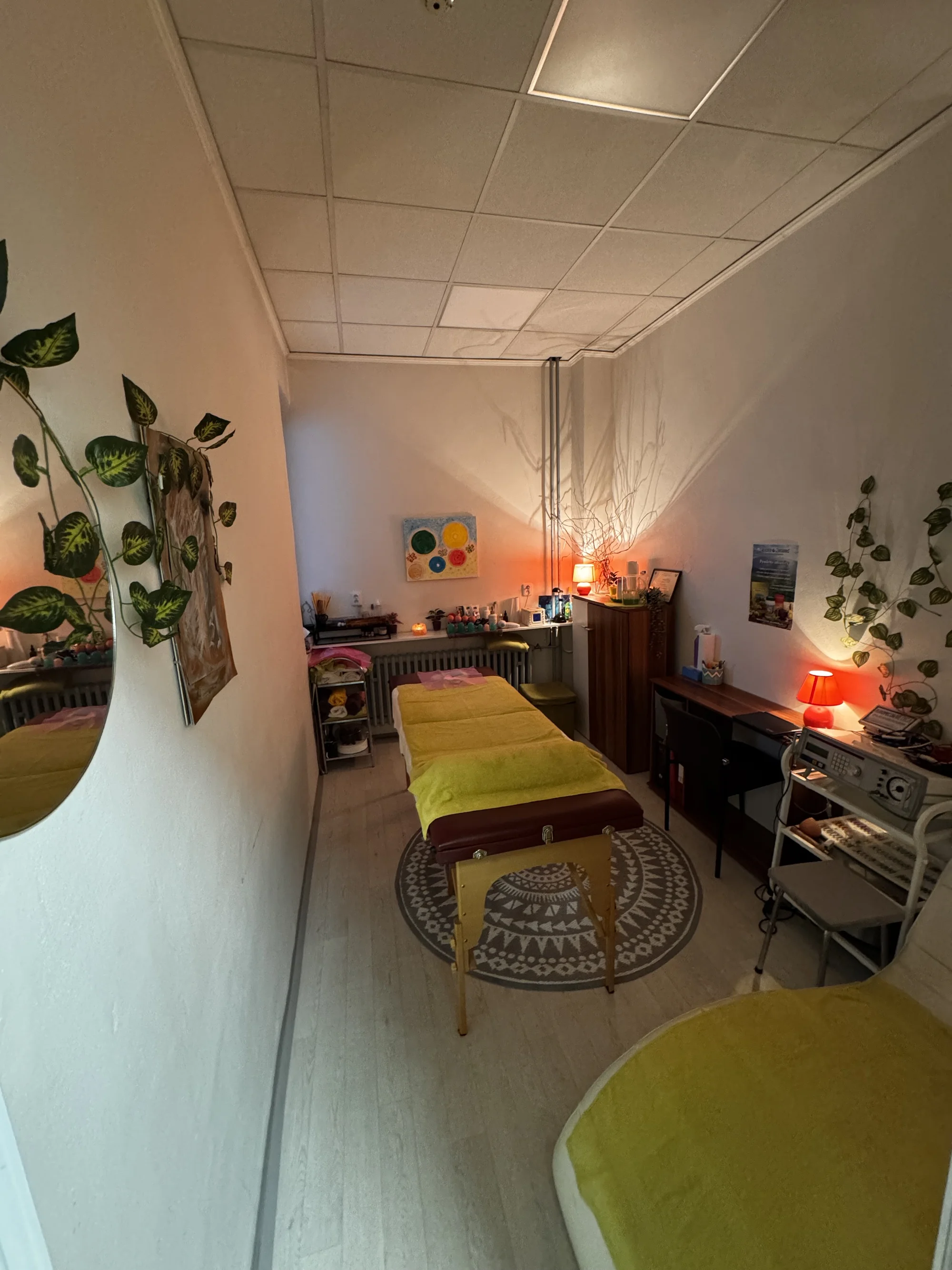 Masáž zad nebo celotělová, reflexní terapie nohou i lávové kameny