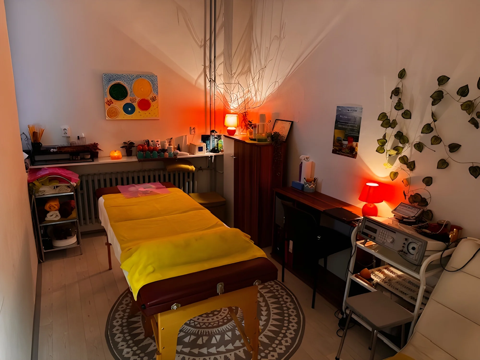 Masáž zad nebo celotělová, reflexní terapie nohou i lávové kameny