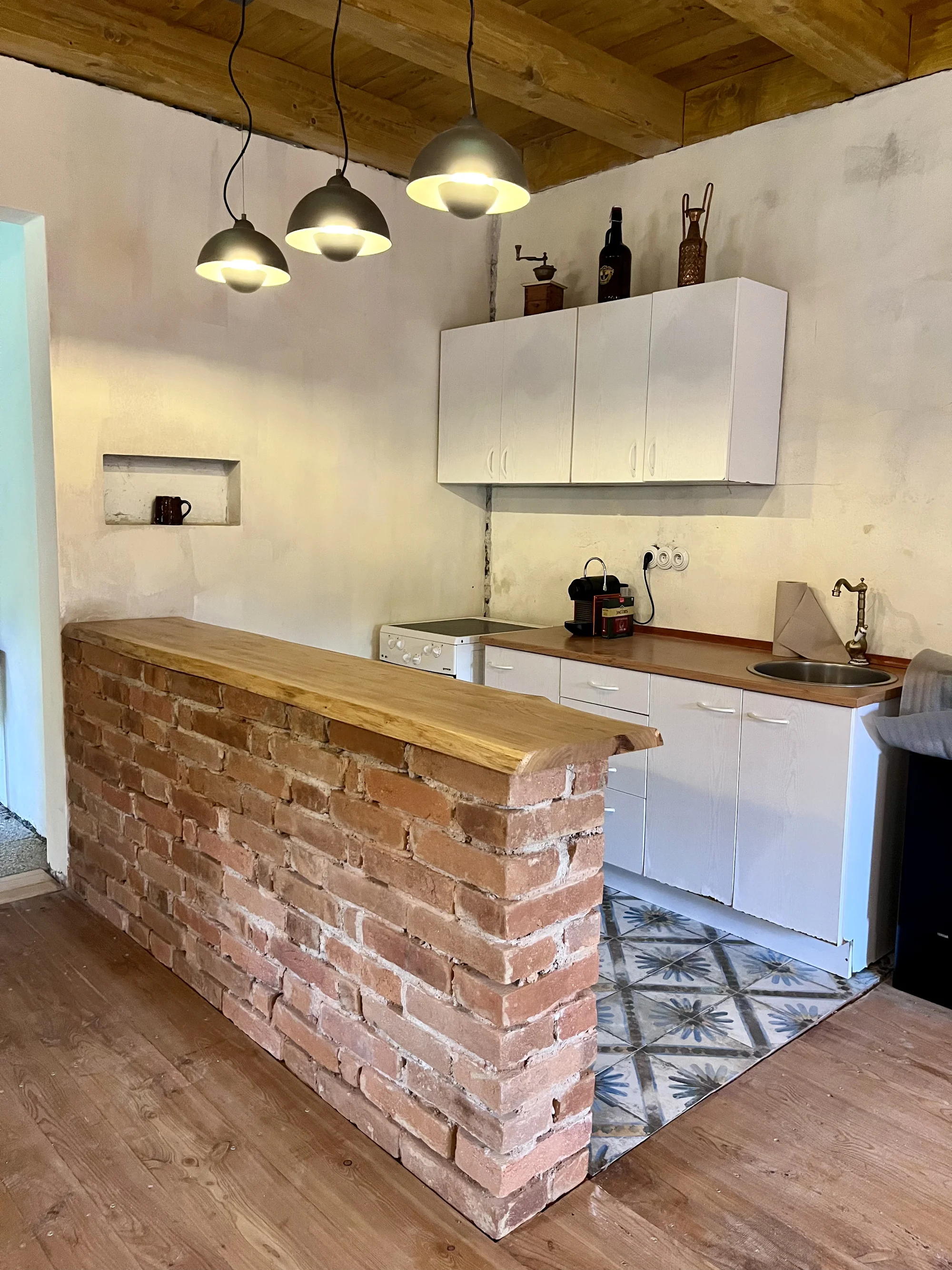 Relax na zrekonstruovaném statku v Borotíně: moderní apartmán až pro 6 osob