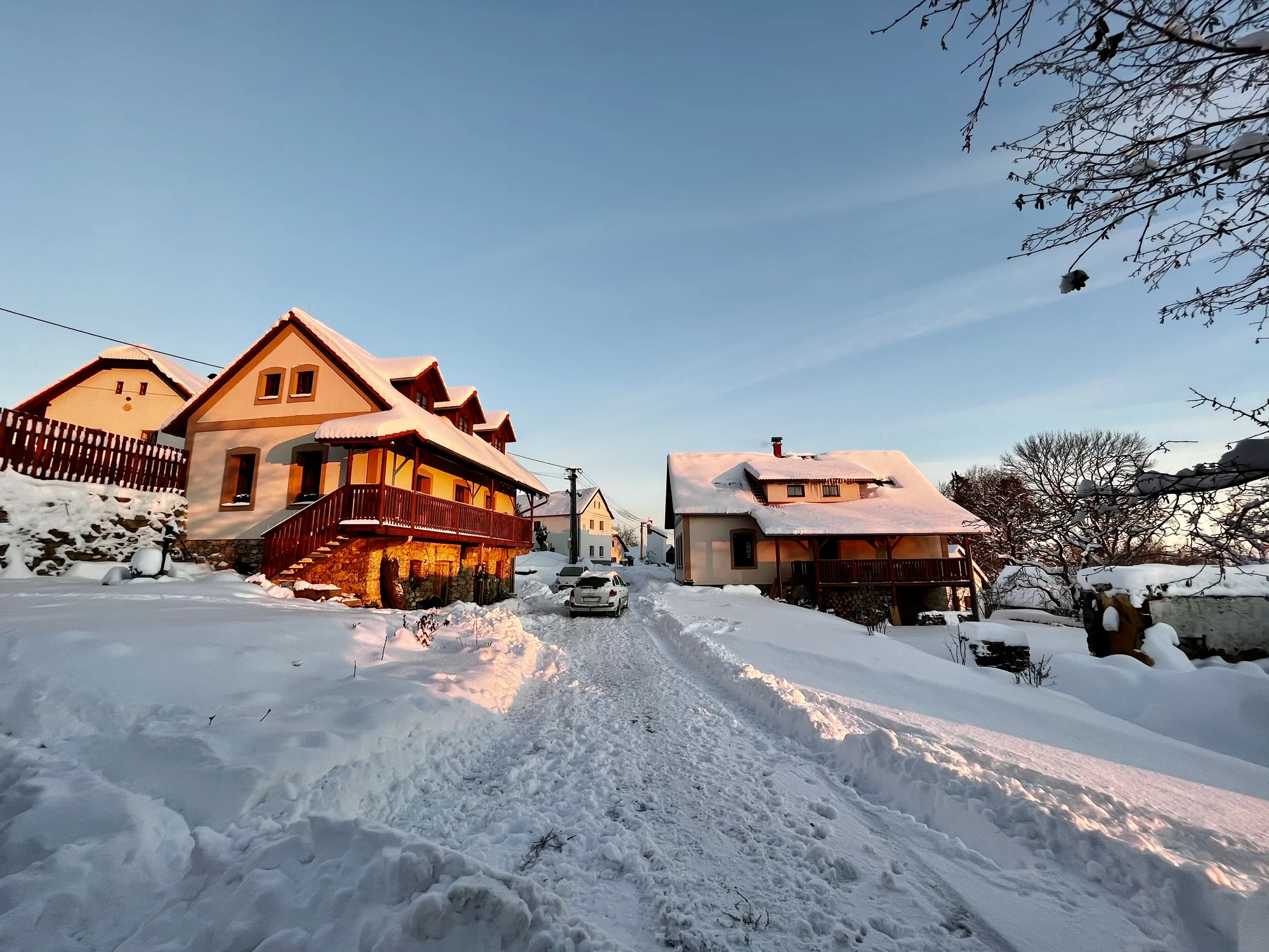 Relax na zrekonstruovaném statku v Borotíně: moderní apartmán až pro 6 osob