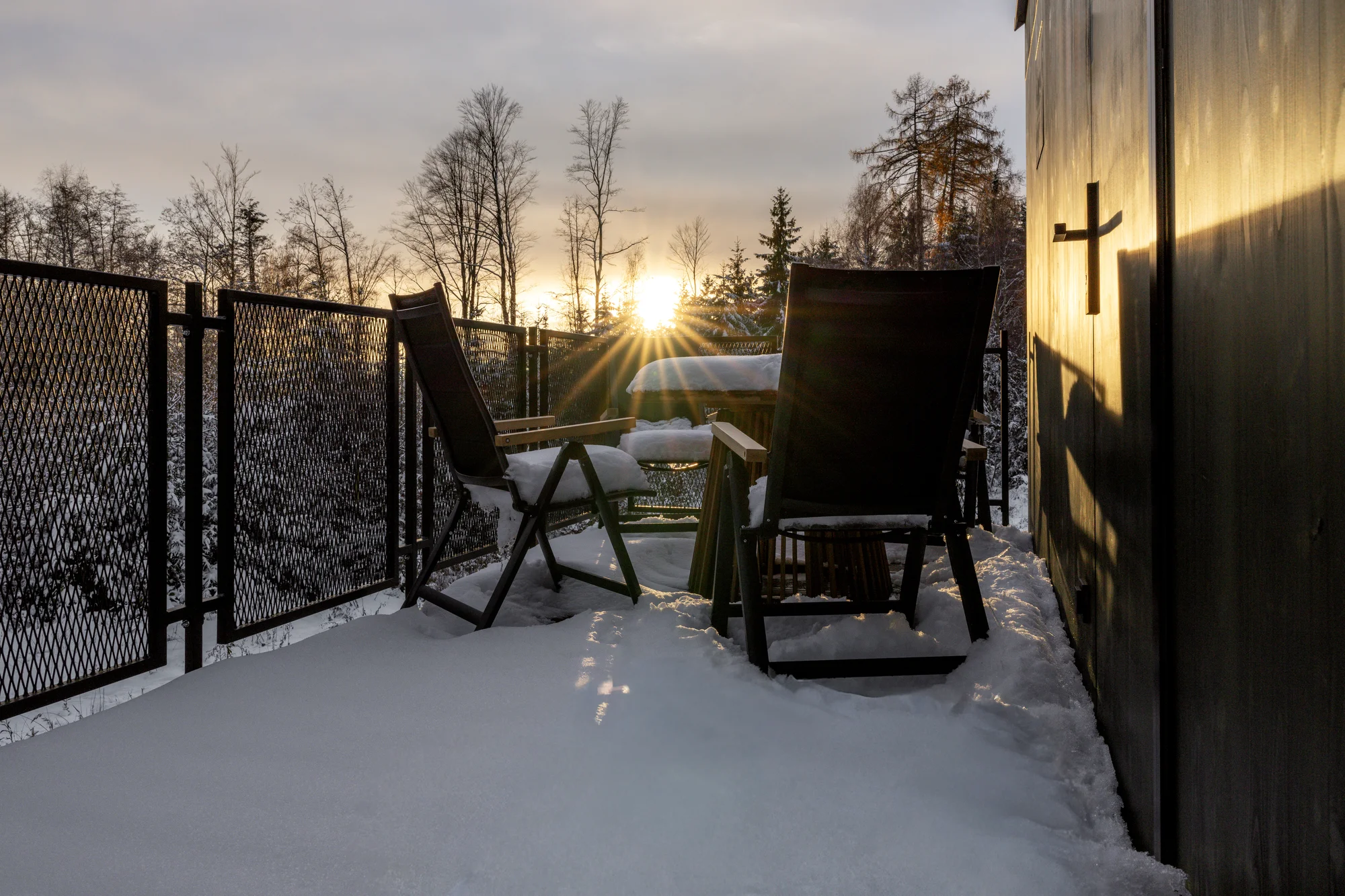 Luxusní moderní posed na Vysočině s privátní saunou pro 2 až 4 osoby
