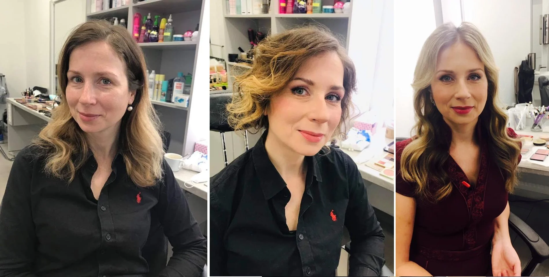 Kompletní proměna vizáže za 2 hodiny: péče o pleť, vlasový styling i denní líčení