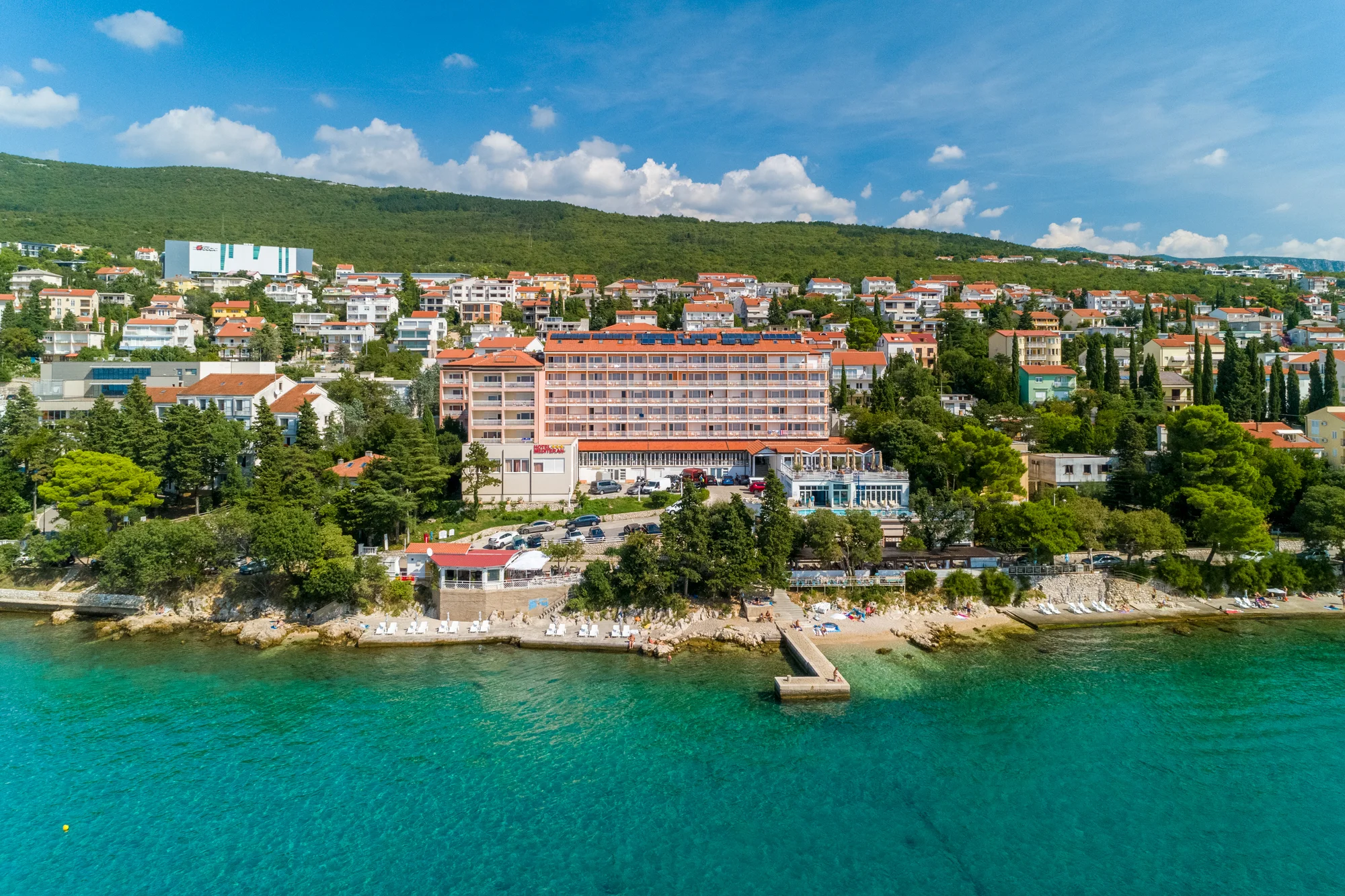 Crikvenica: pobyt ve 4* hotelu se stravou, přímo u pláže