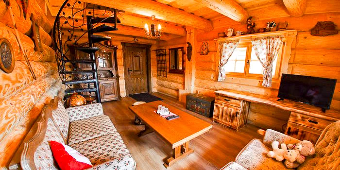 Wellness pobyt ve stylových chatkách na Oravě až pro 6 osob