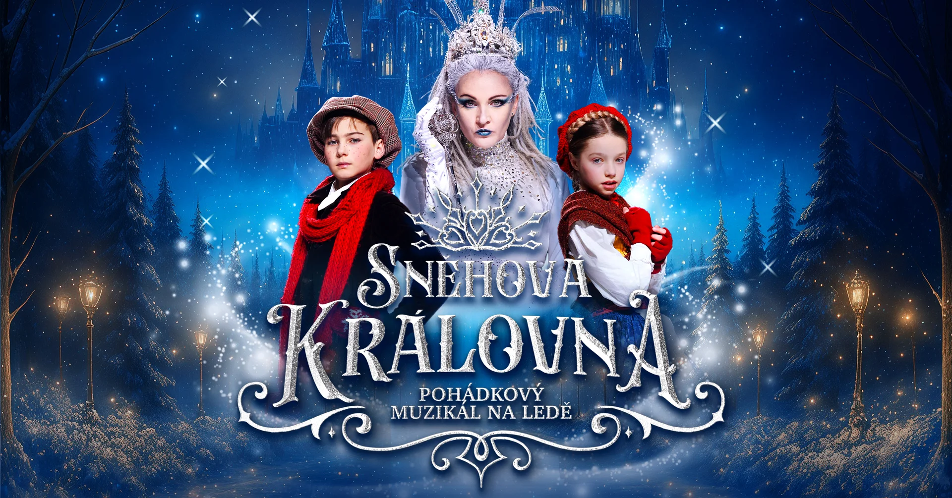 Vstupenka na pohádkový muzikál na ledě Sněhová královna