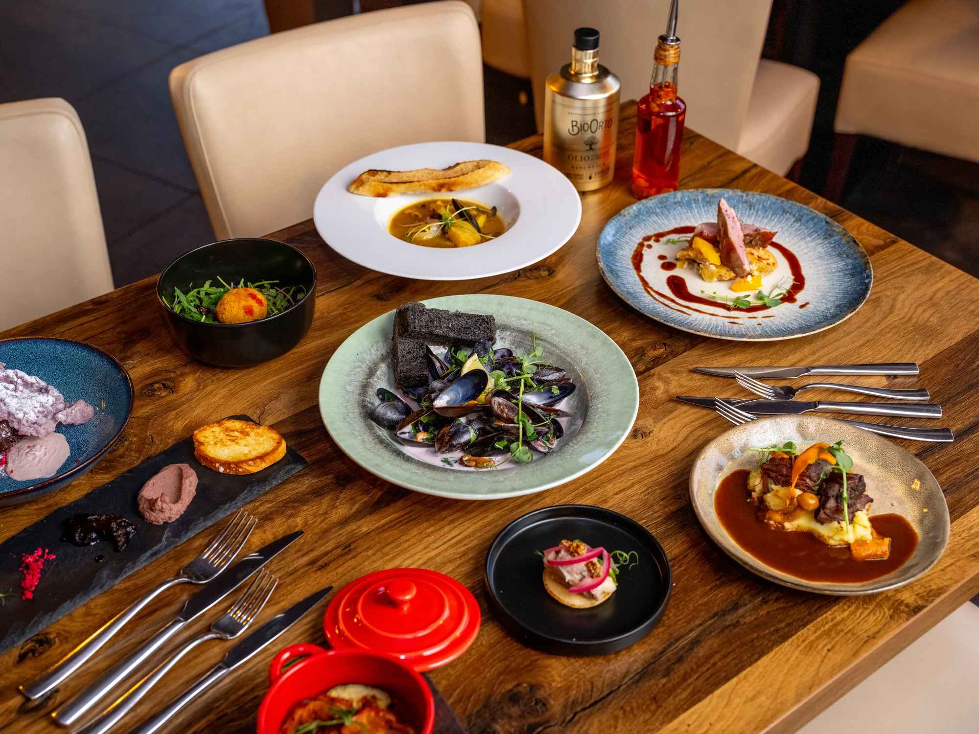 Chutě Francie: luxusní degustační menu o 9 chodech pro 2 osoby