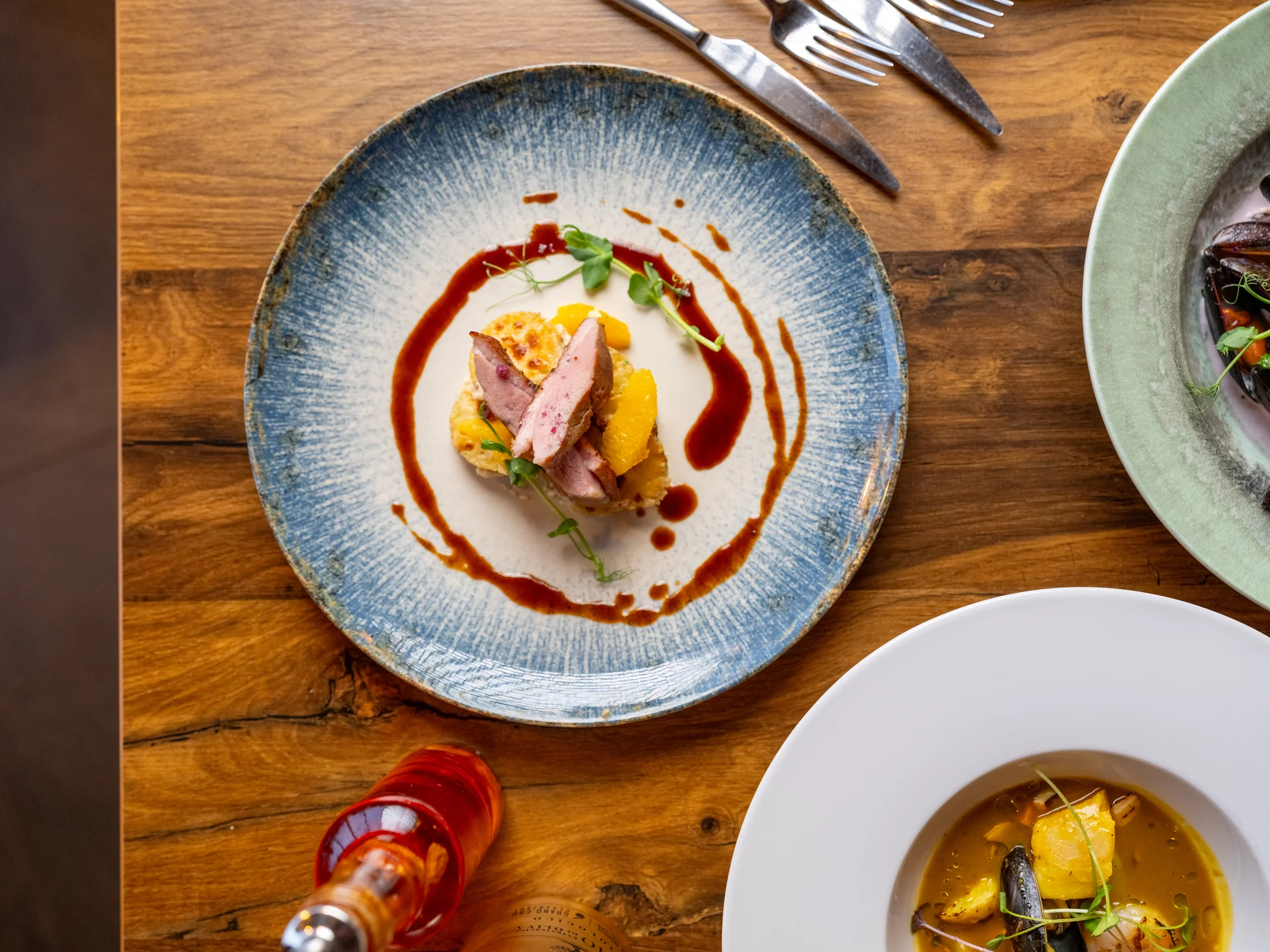 Chutě Francie: luxusní degustační menu o 9 chodech pro 2 osoby