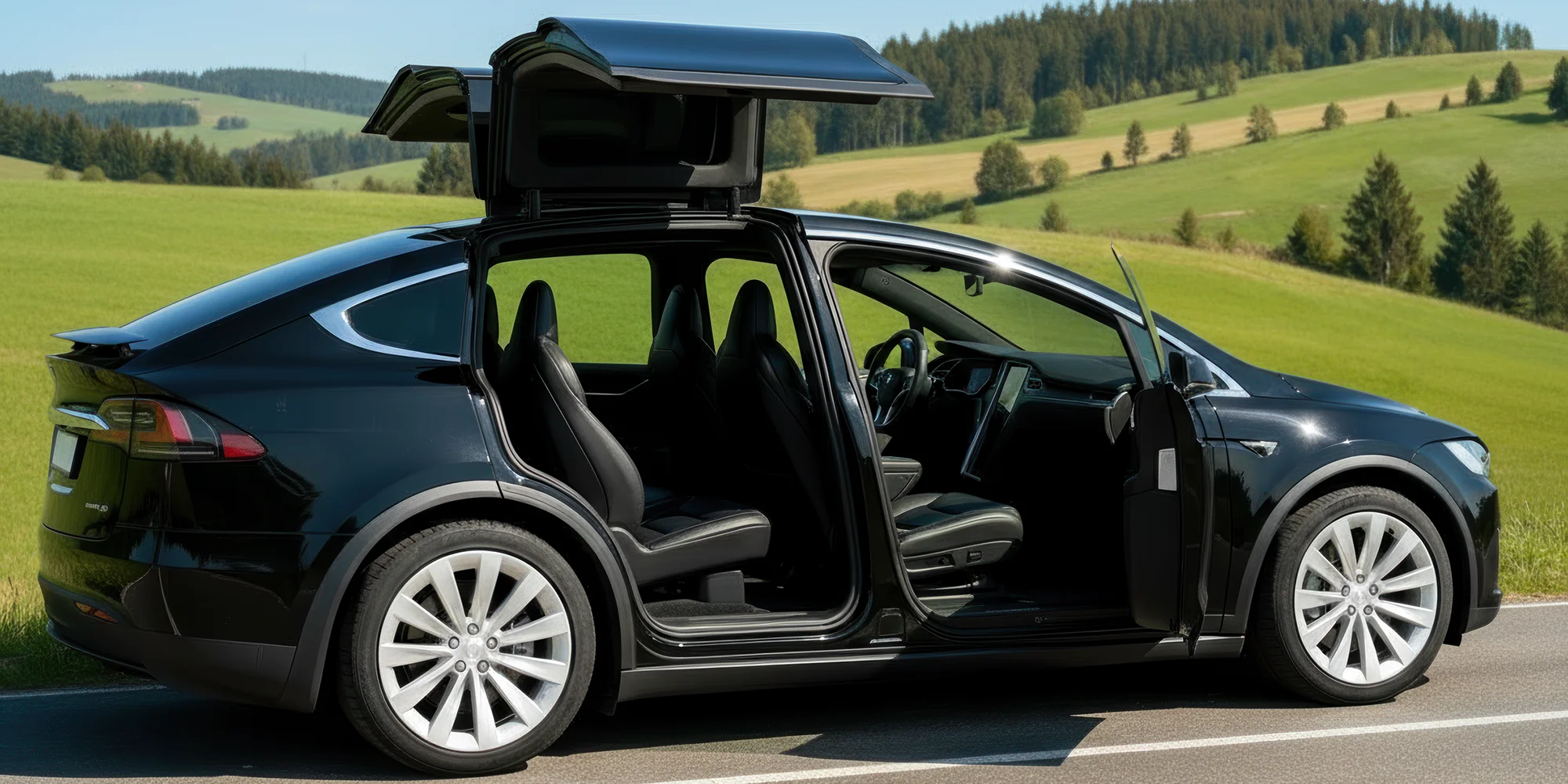 Zážitková jízda v nejluxusnější Tesle Model X: staňte se řidičem či spolujezdcem