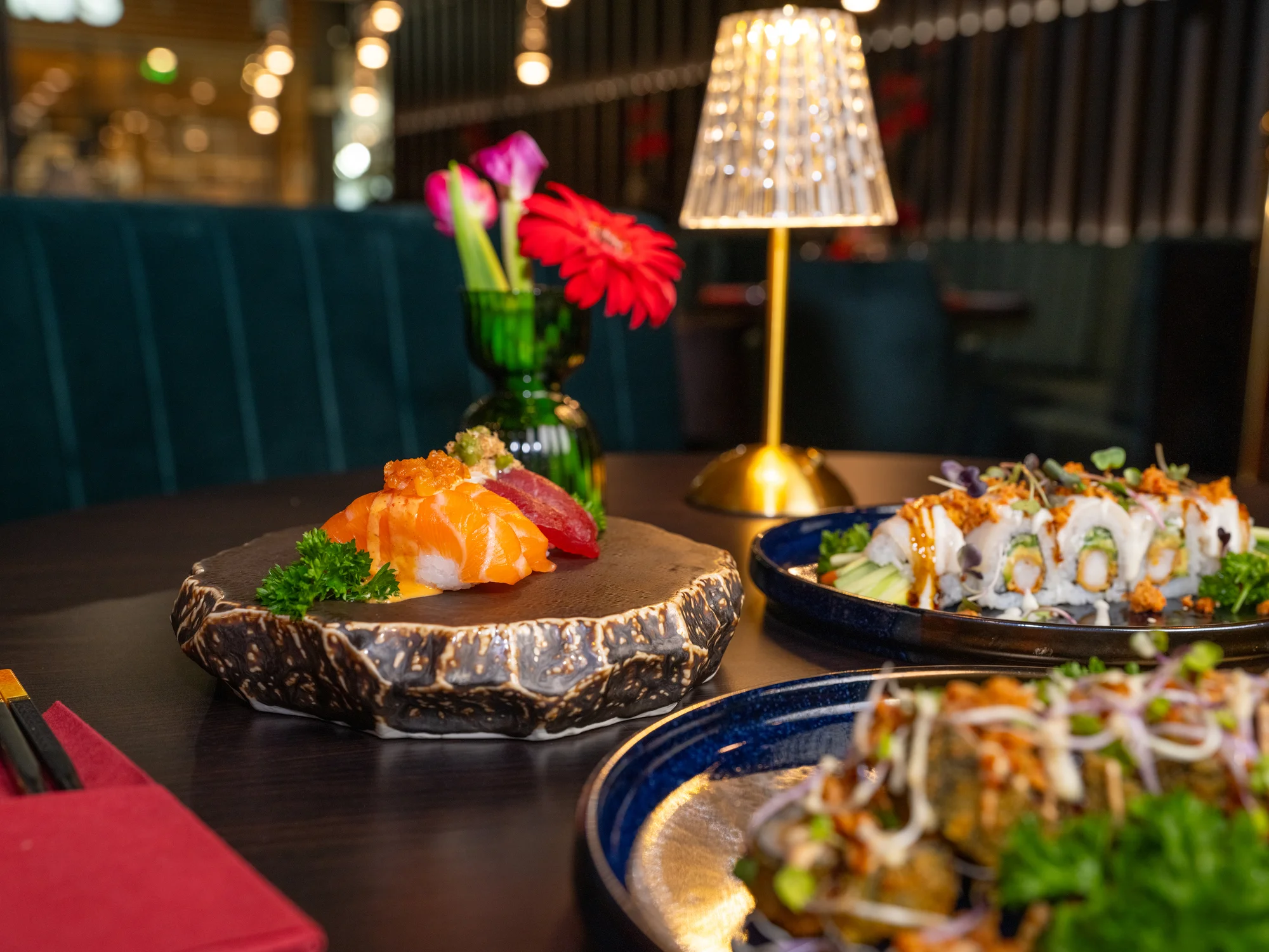 Speciální sushi sety pro milovníky asijských chutí: 24 až 26 originálních kousků