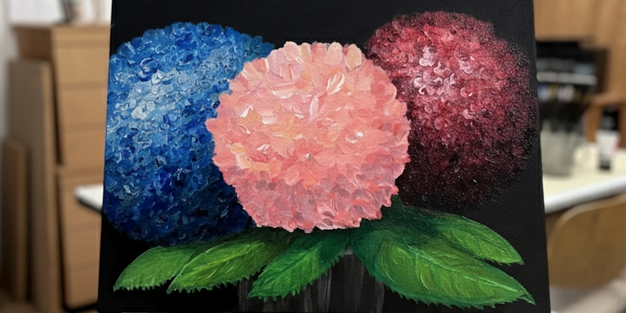 Vyrobte si vlastní originál: zážitkové malování akrylem