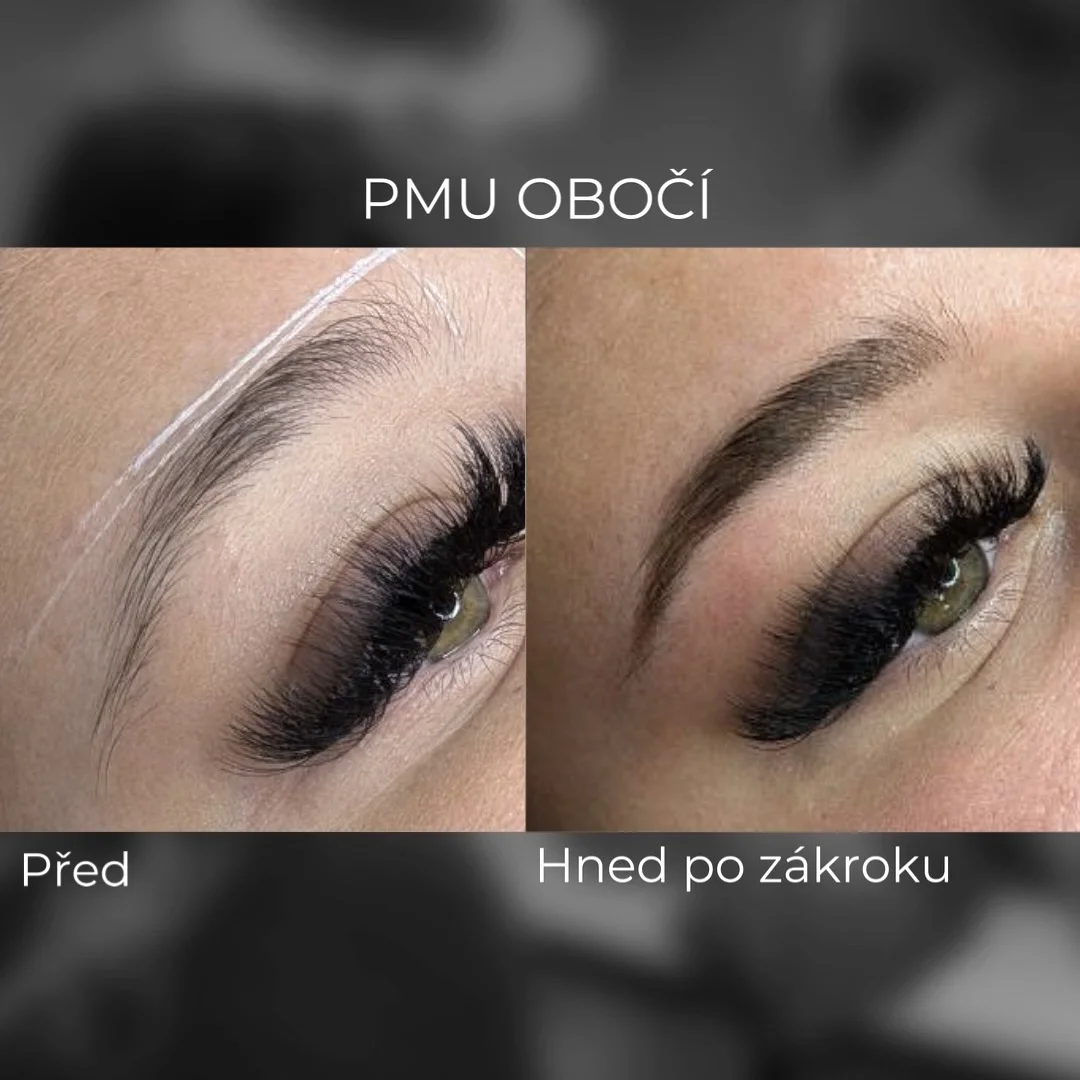 Permanentní make-up: obočí nebo linka v meziřasovém oblouku