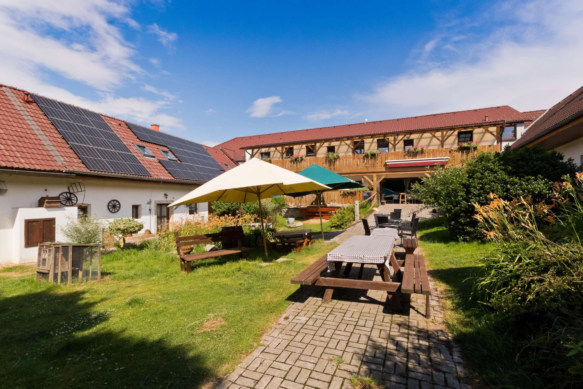 Dovolená v jižních Čechách: pobyt s možností stravy, v létě každý den bazén a spousta výletních cílů