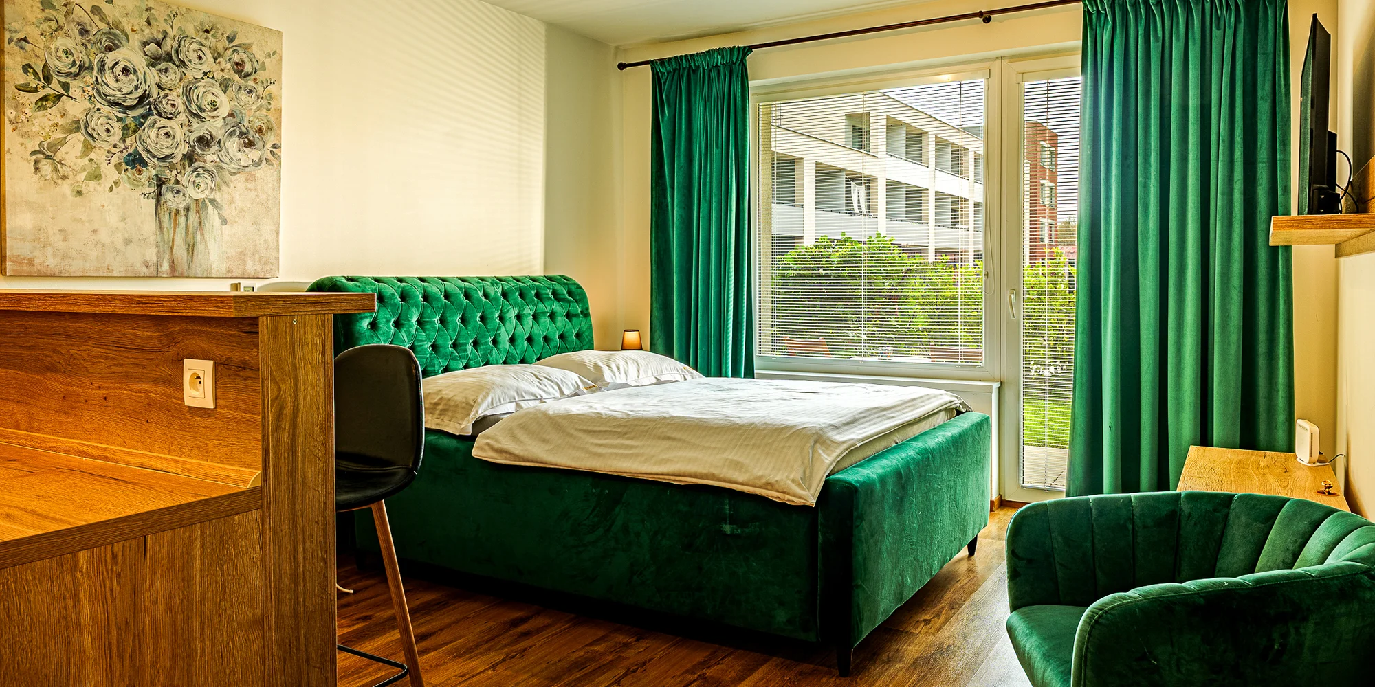 Ubytování v prostorných Entrez Apartments v historickém centru Košic