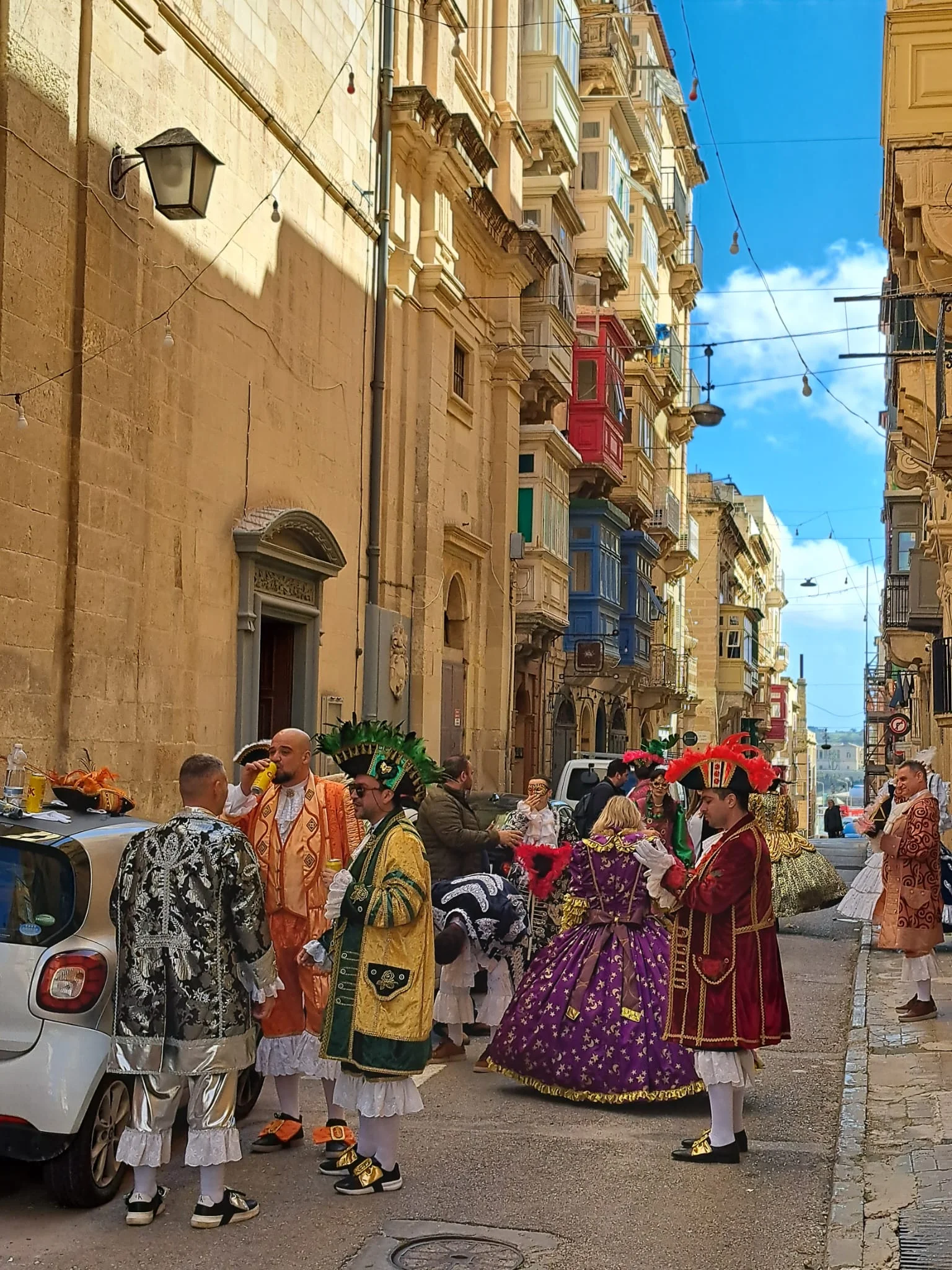 Barevné masky i historické klenoty: Malta v období karnevalu, letecky z Vídně, 3 noci se snídaní