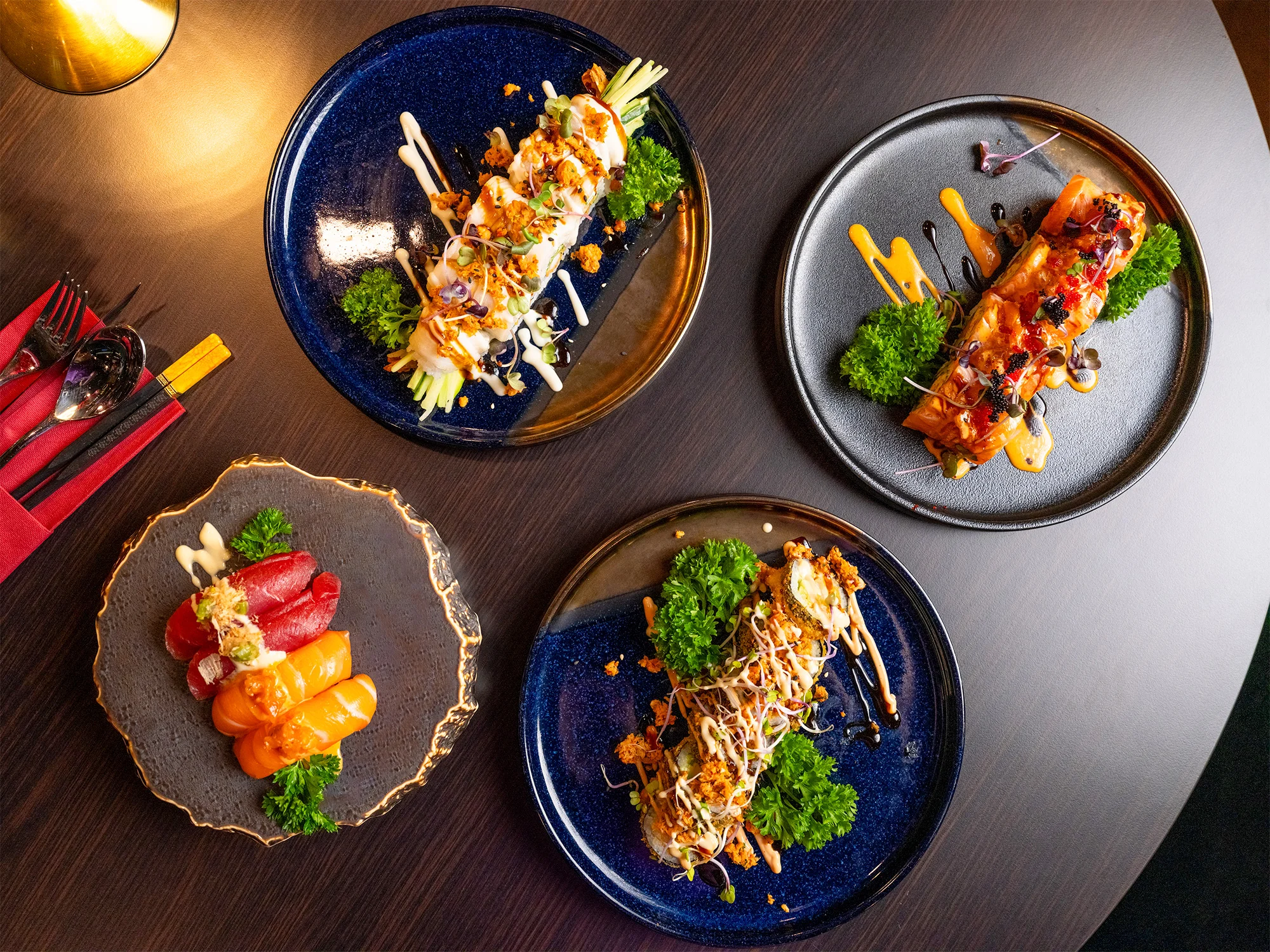 Speciální sushi sety pro milovníky asijských chutí: 24 až 26 originálních kousků