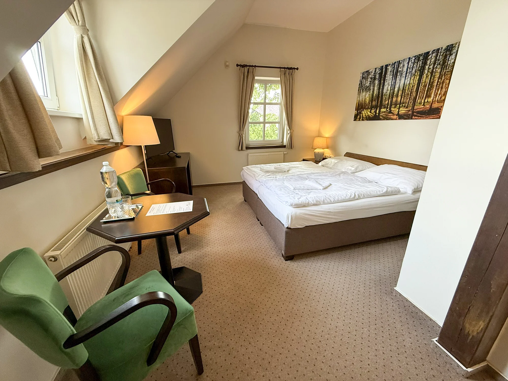 Bechnerův statek: ubytování v srdci Lán s bohatou snídaní