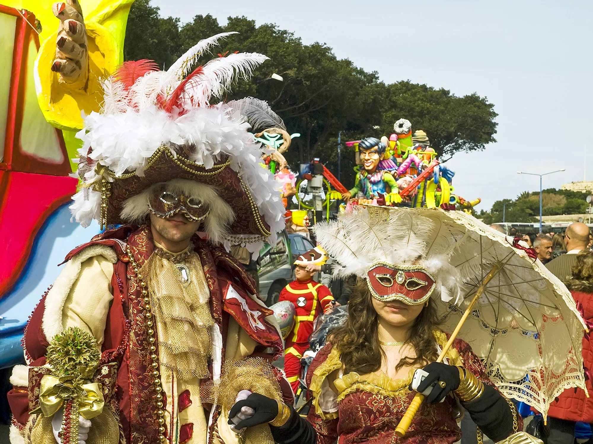 Barevné masky i historické klenoty: Malta v období karnevalu, letecky z Vídně, 3 noci se snídaní