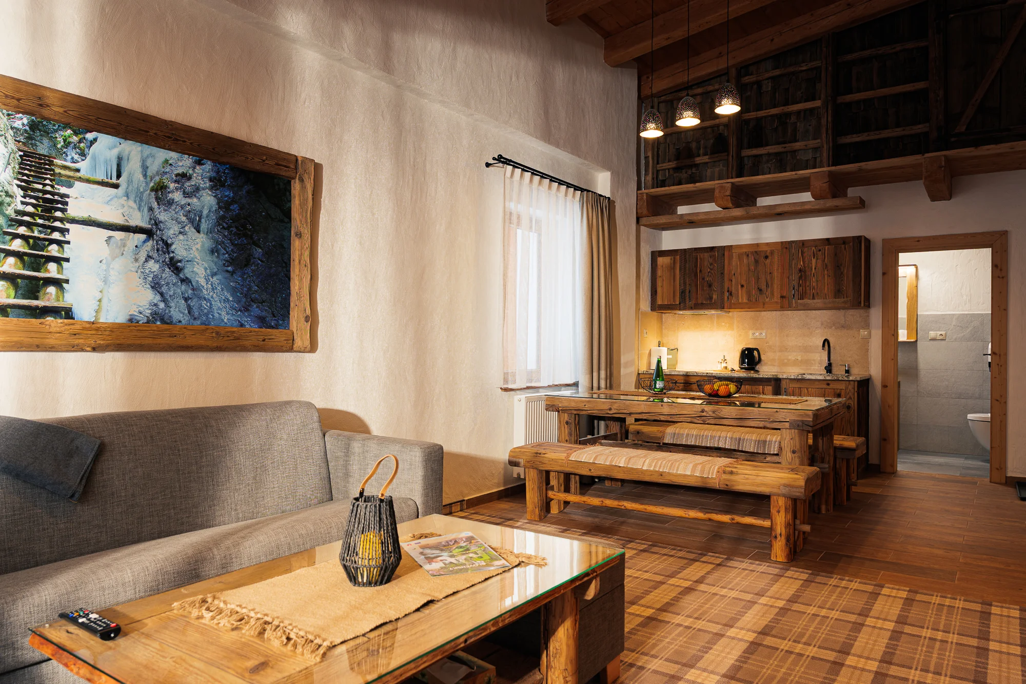 Pobyt ve Slovenském ráji v pohodlných pokojích i apartmánech: jídlo a wellness