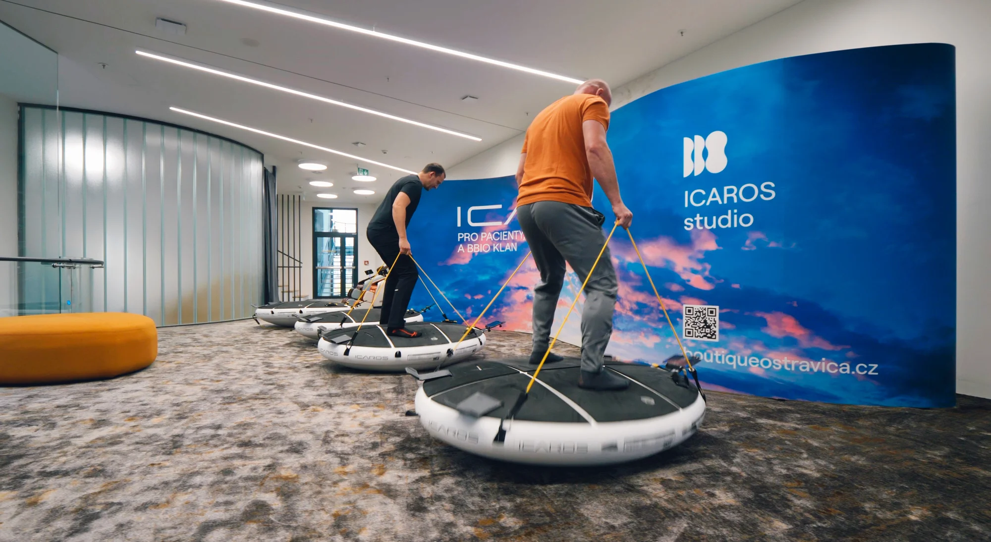 Fitness ve virtuální realitě: zábavný trénink na simulátorech, 20 až 60 minut