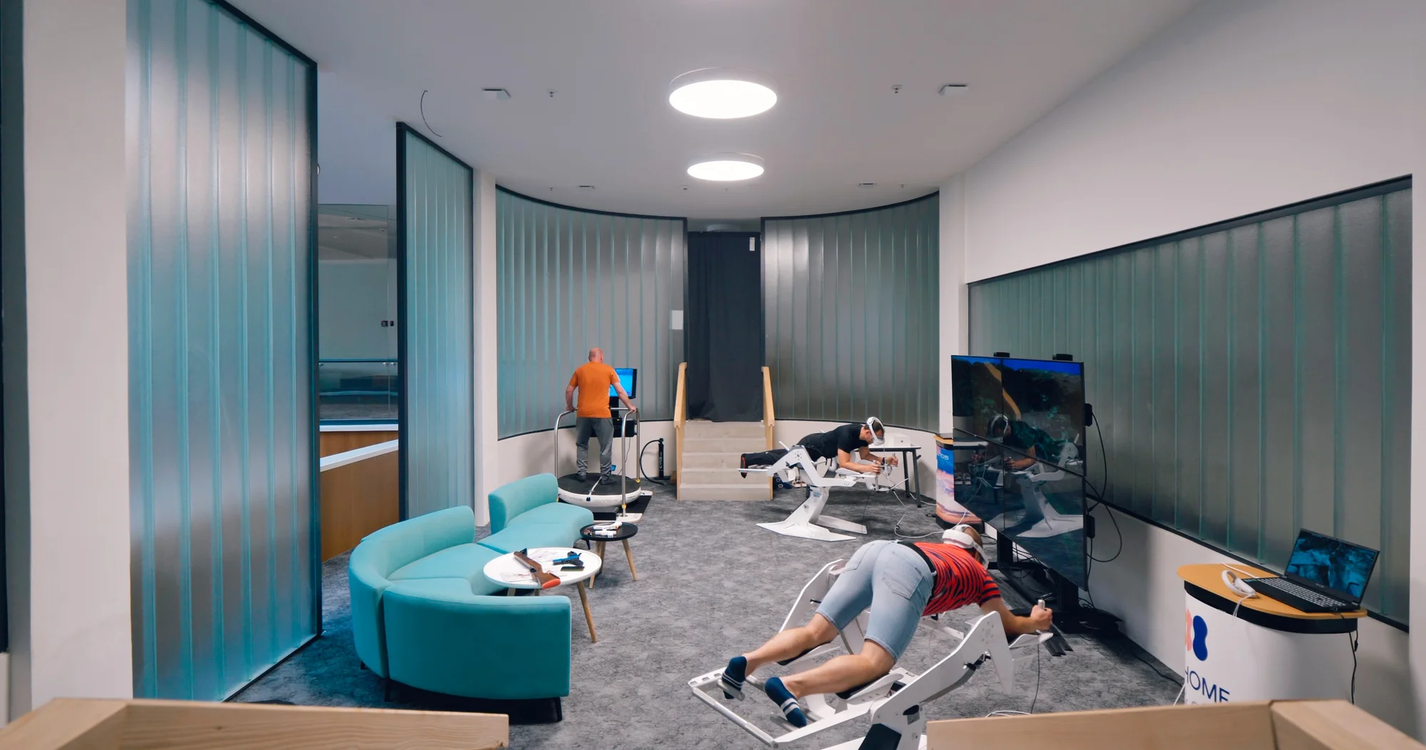 Fitness ve virtuální realitě: zábavný trénink na simulátorech, 20 až 60 minut