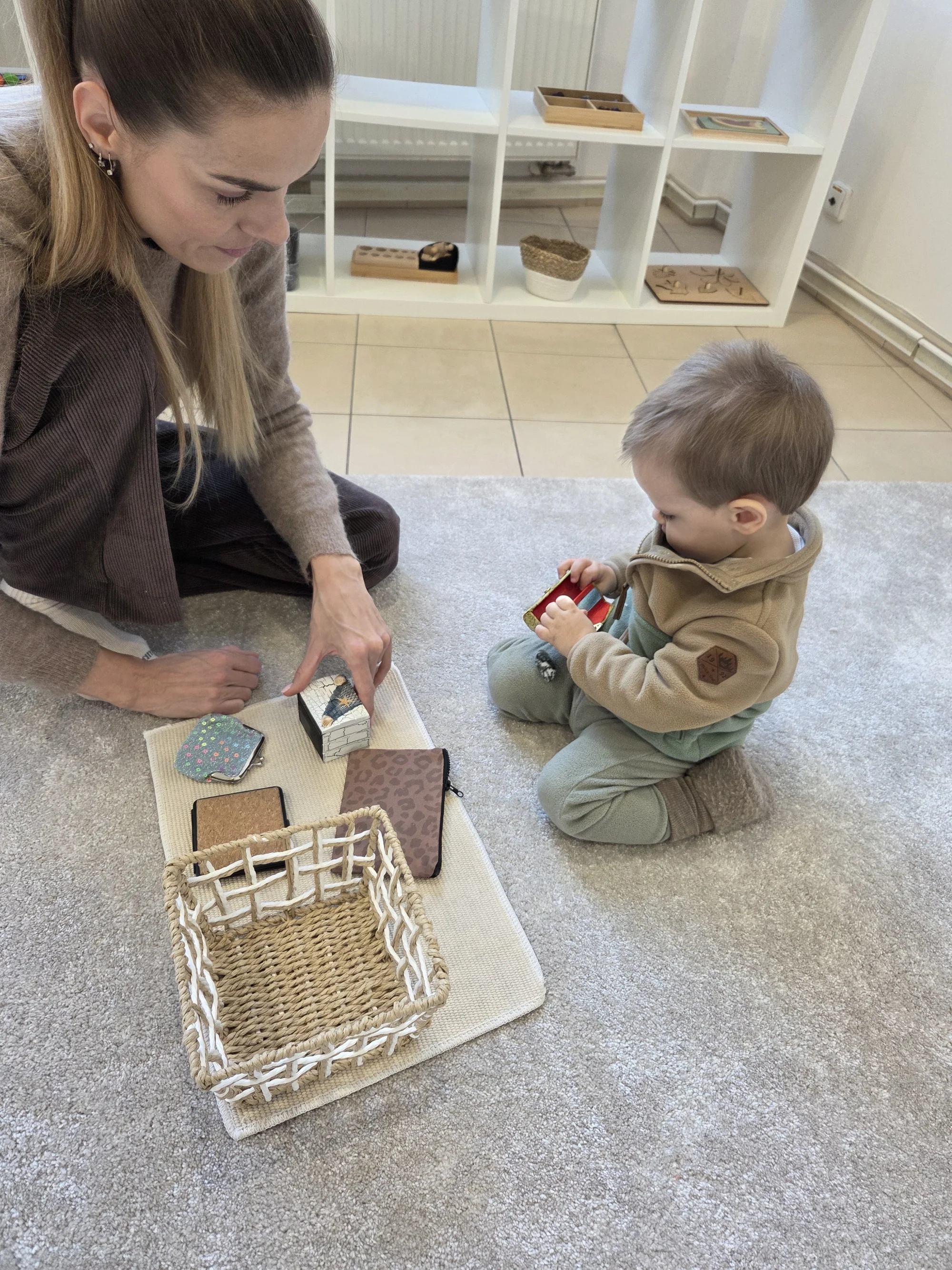 Montessori dílničky: rozvoj motoriky, pozornosti i smyslů, 1–5 vstupů