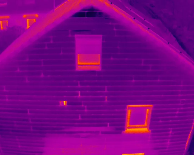 Termografická kontrola budov a fotovoltaiky dronem s termokamerou
