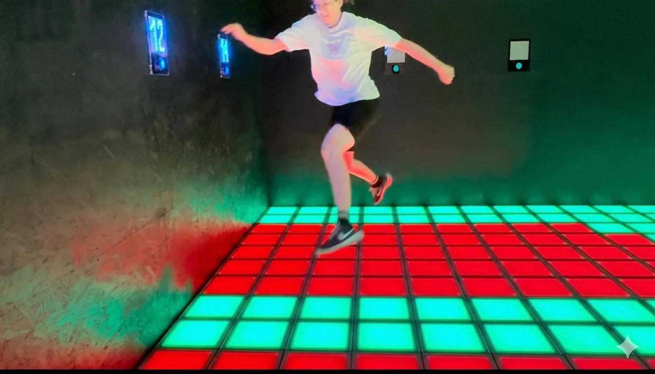 Pohybová hra Pikselka: spojení pohybu, zábavy a moderní technologie, 30 minut