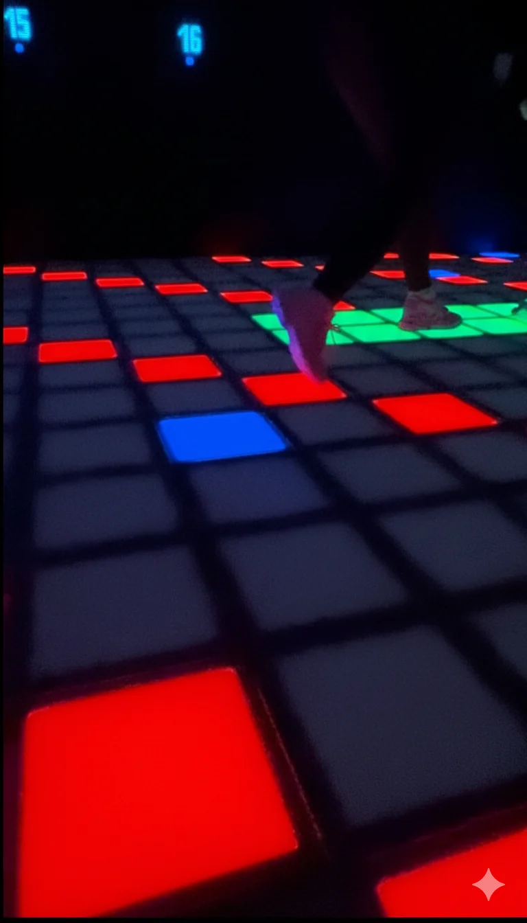 Pohybová hra Pikselka: spojení pohybu, zábavy a moderní technologie, 30 minut