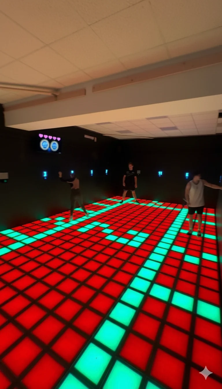 Pohybová hra Pikselka: spojení pohybu, zábavy a moderní technologie, 30 minut