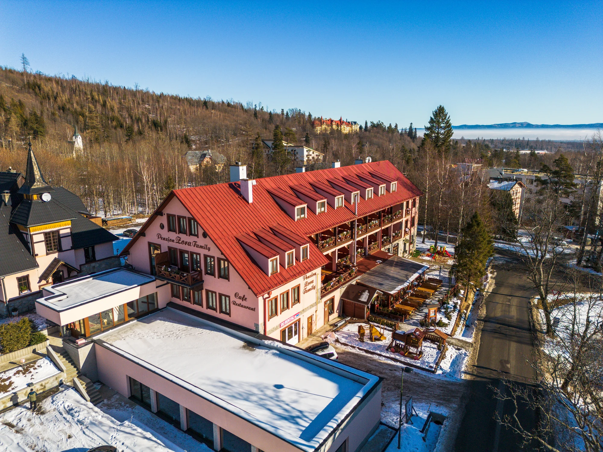 Pobyt v rodinném wellness penzionu Zora Family pod lanovkou na Lomničák