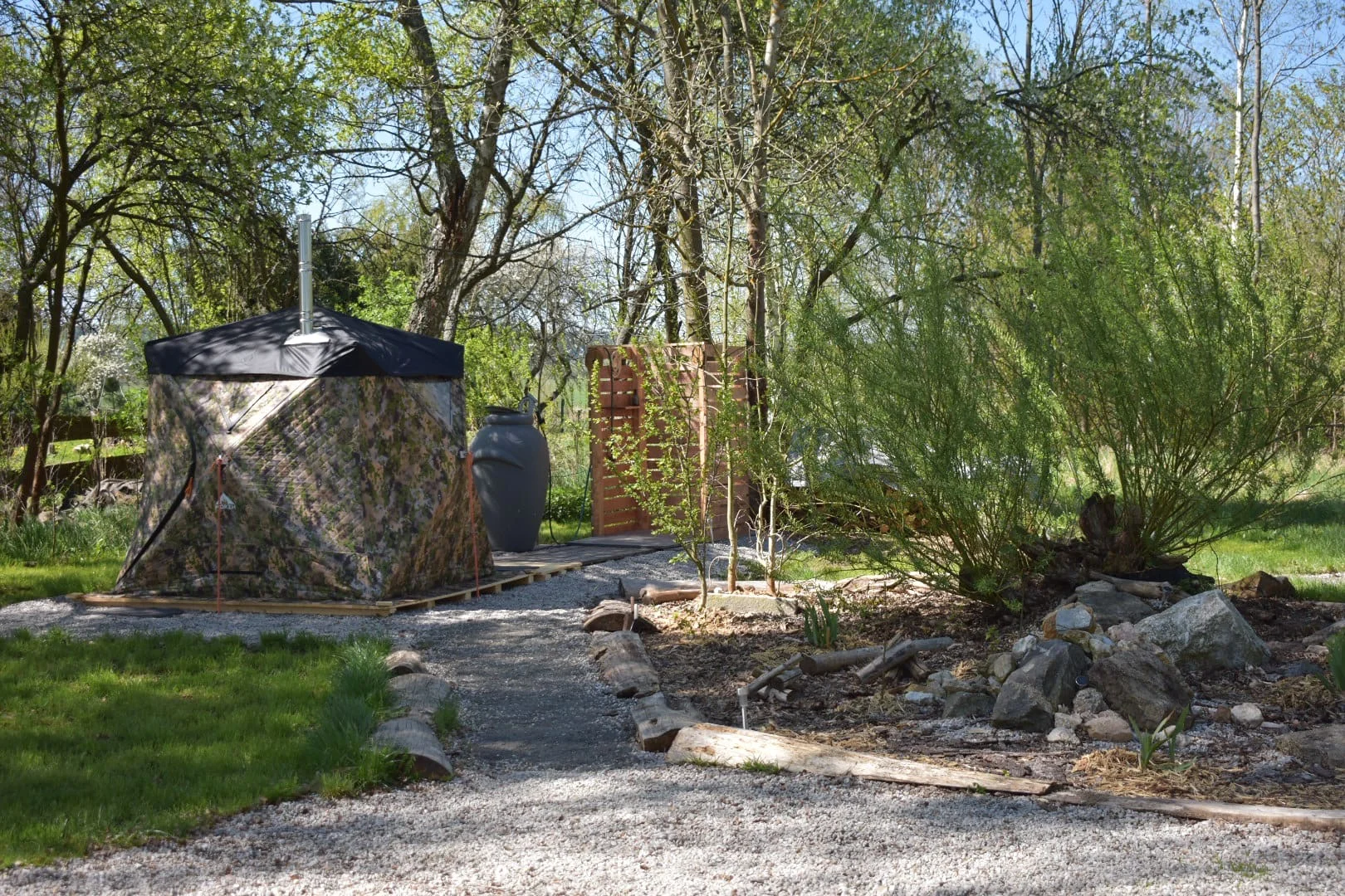 Parádní glamping V bublině: neomezený relax v sauně a výhled na hvězdy