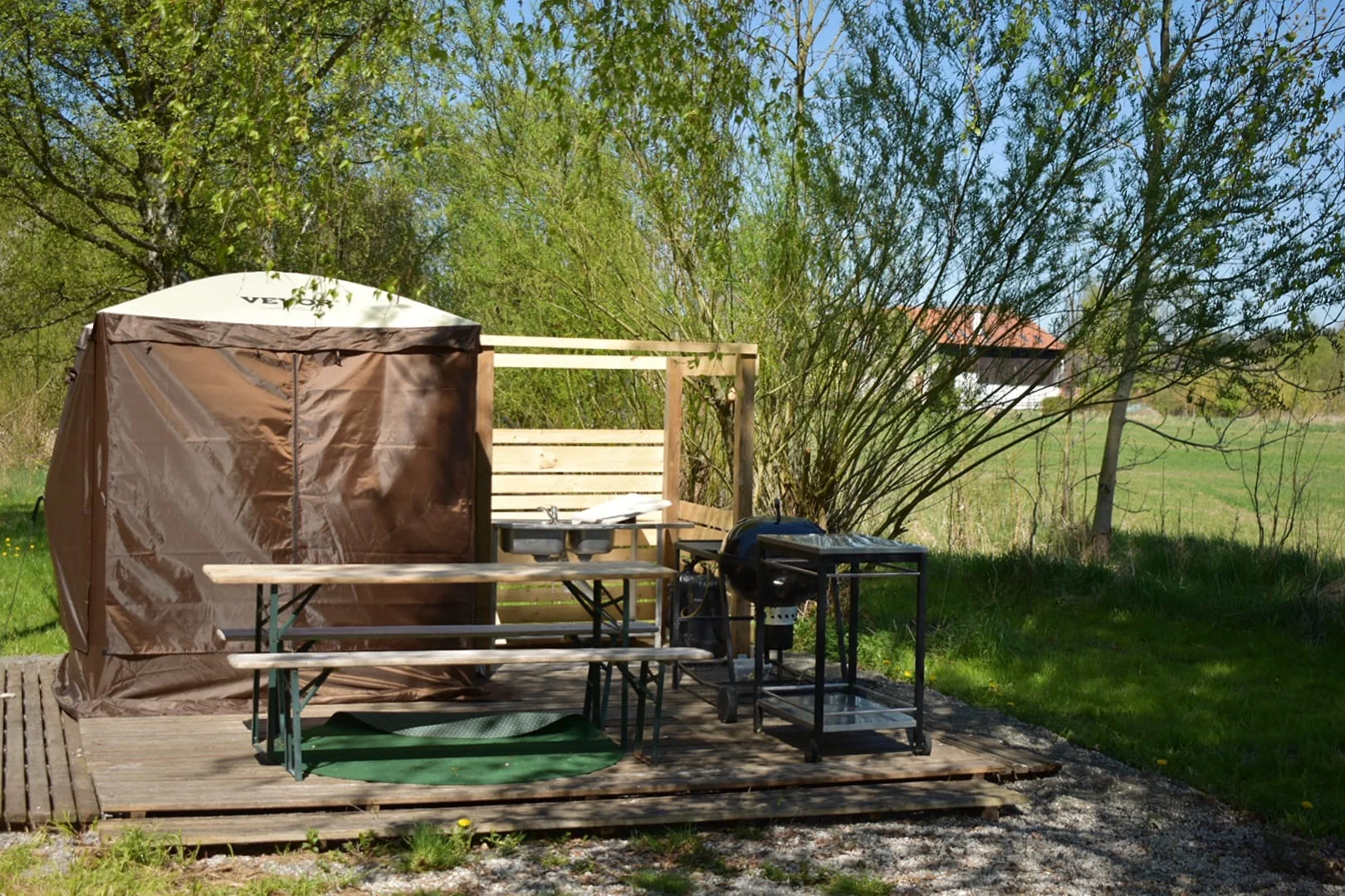 Parádní glamping V bublině: neomezený relax v sauně a výhled na hvězdy