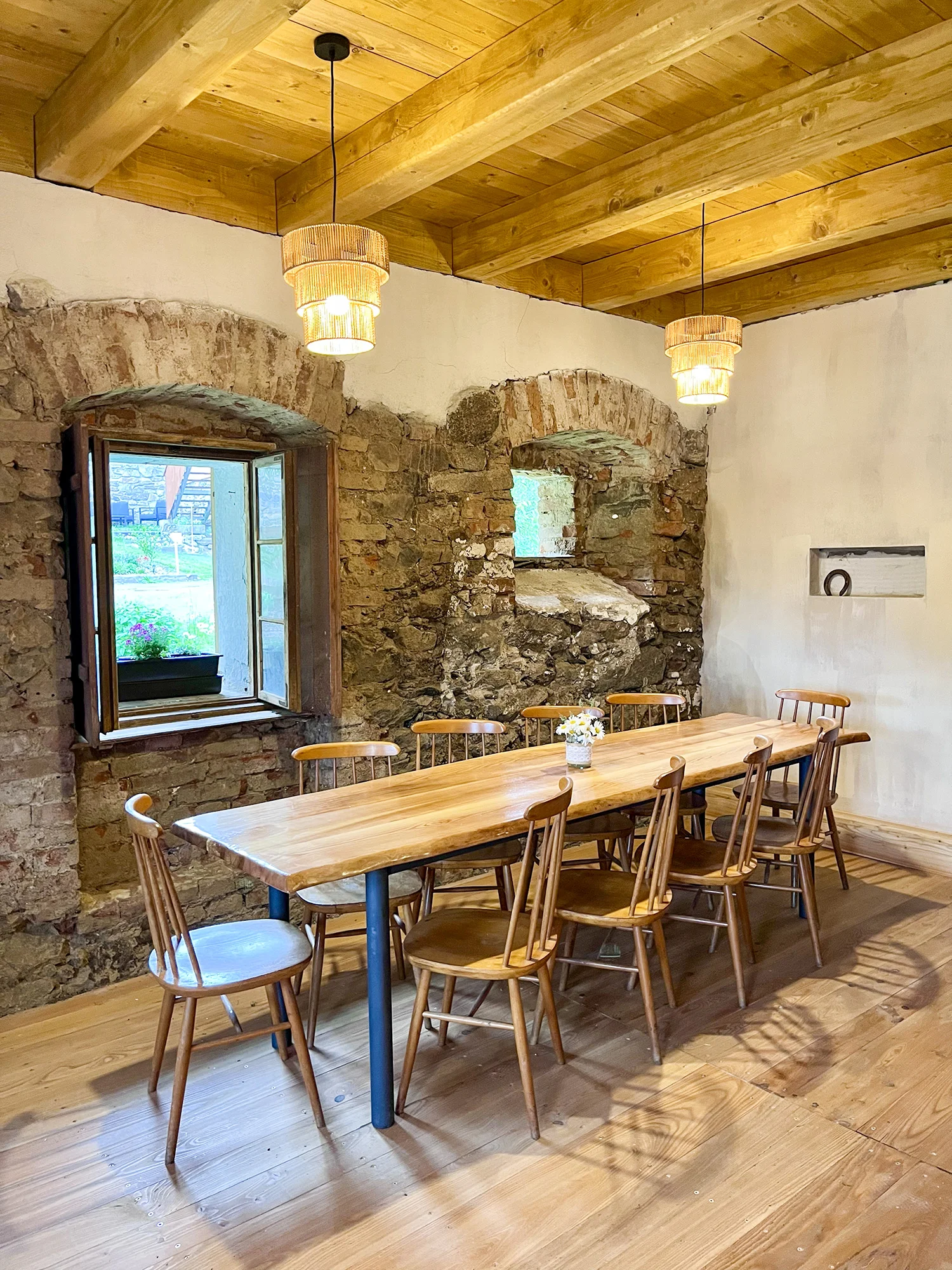 Relax na zrekonstruovaném statku v Borotíně: moderní apartmán až pro 6 osob