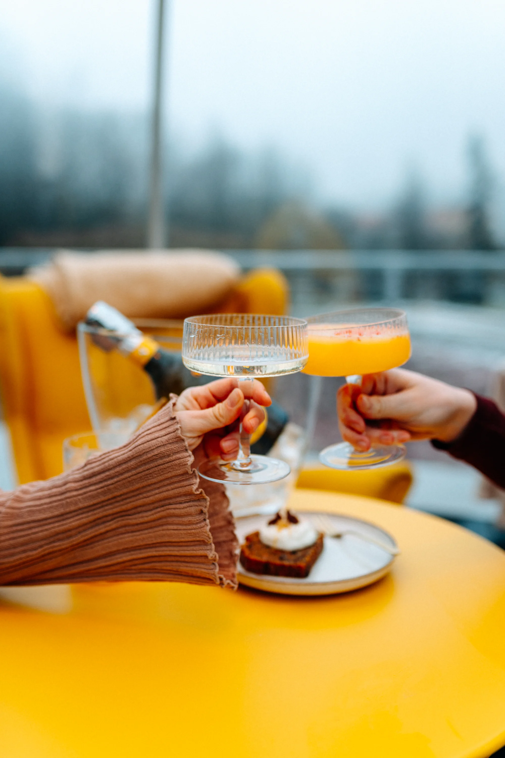 Snídaňový brunch ve vyhřívaném iglú uprostřed parku: menu pro 2-6 osob a super výhled